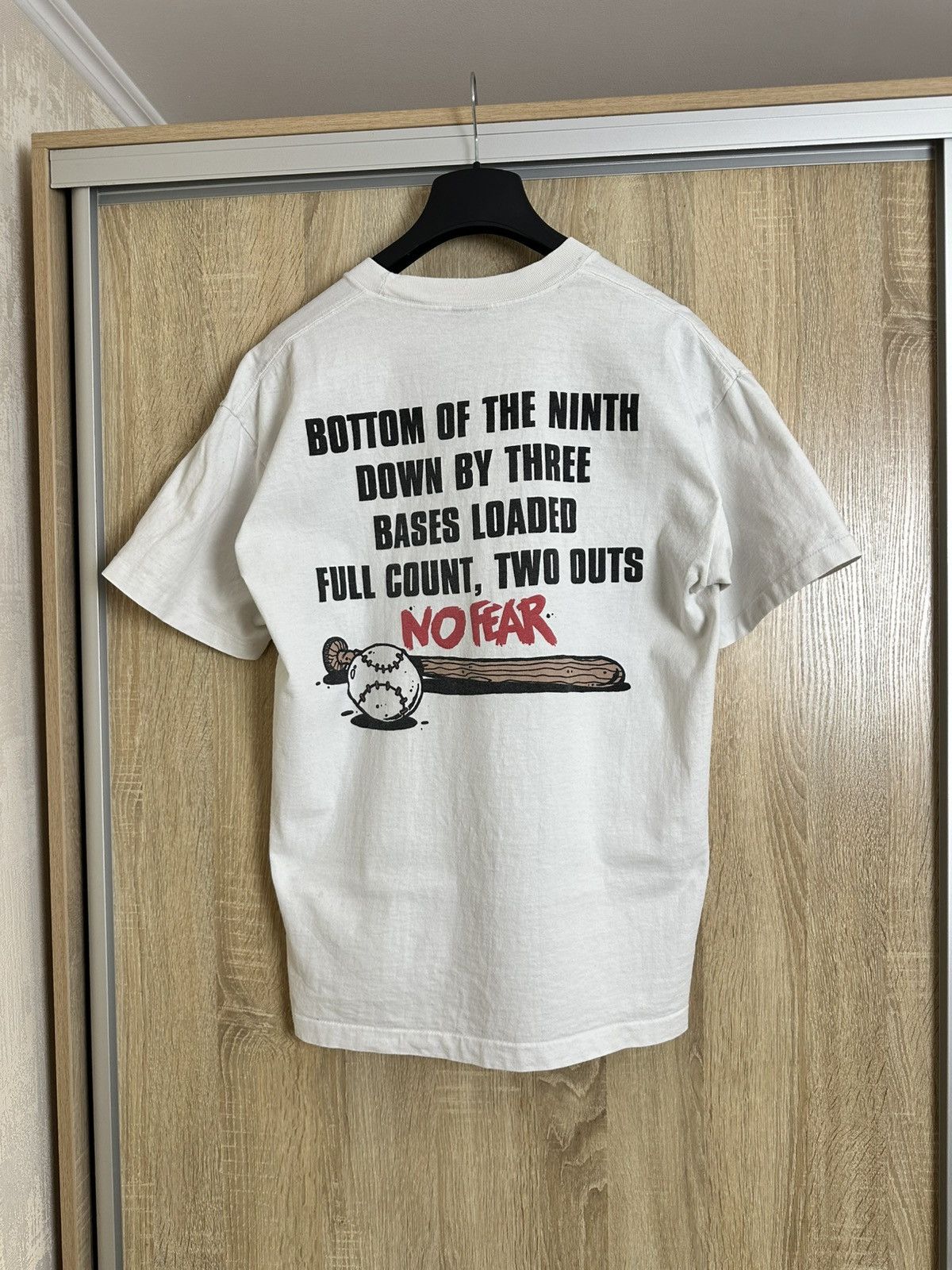 No Fear 🔥 90s No Fear Vintage Graphic T shirt Tee Baseball USA Size US L / EU 52-54 / 3 - 2 Thumbnail