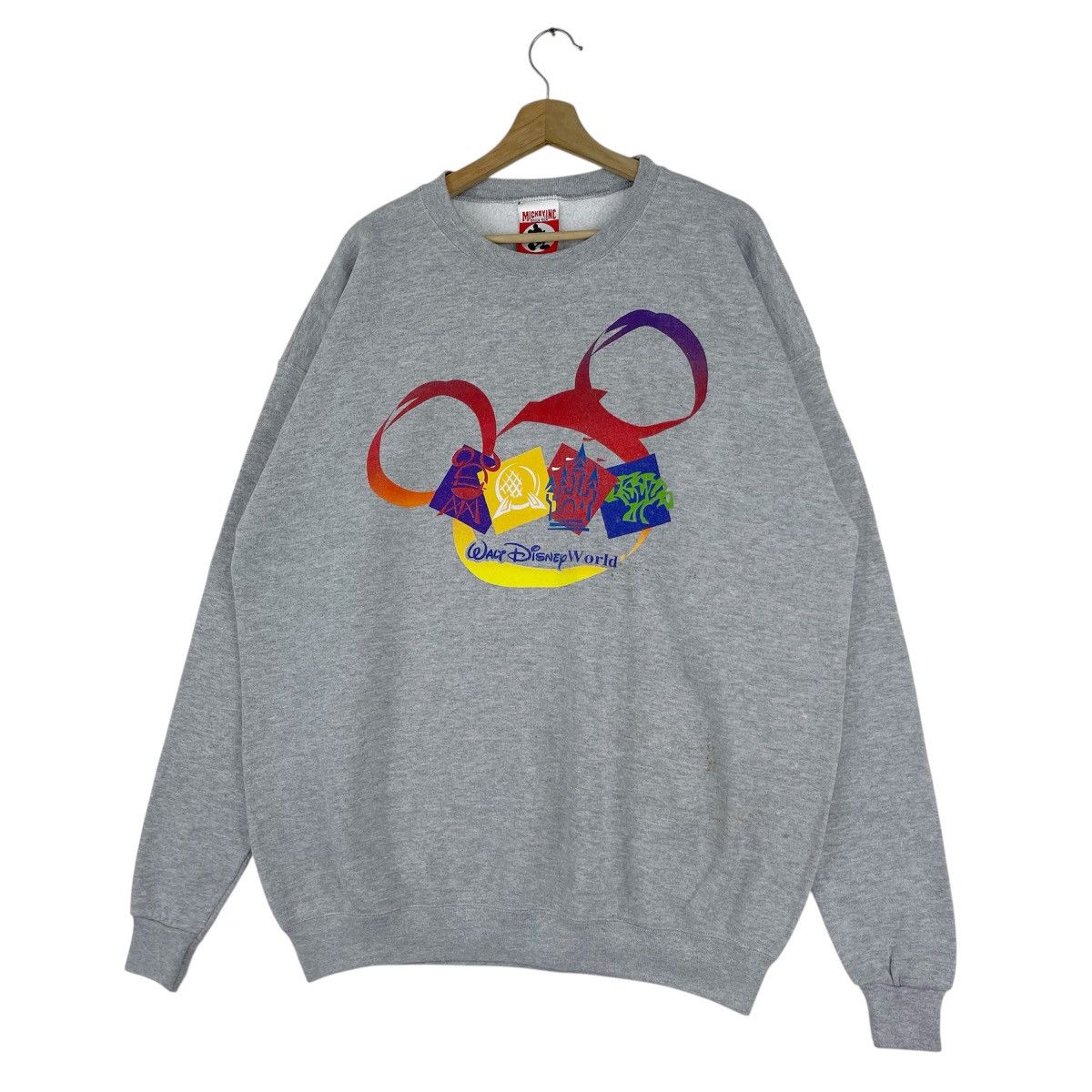 Disney Vintage 90’s Walt Disney World Sweatshirt Size US XL / EU 56 / 4 - 3 Thumbnail
