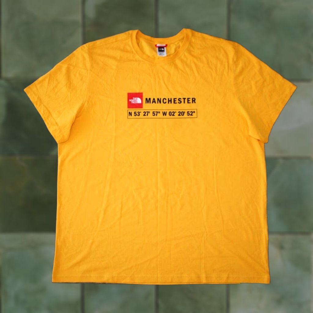 The North Face THE NORTH FACE MANCHESTER T-SHIRT YELLOW GRAPHIC CREW NECK COTTON MENS SIZE XXL Size US XXL / EU 58 / 5 - 1 Thumbnail
