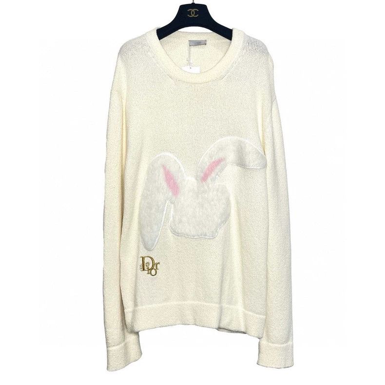 Dior Dior Limited knitwear for the Year of the Rabbit sweater 25 Size US S / EU 44-46 / 1 - 1 Thumbnail