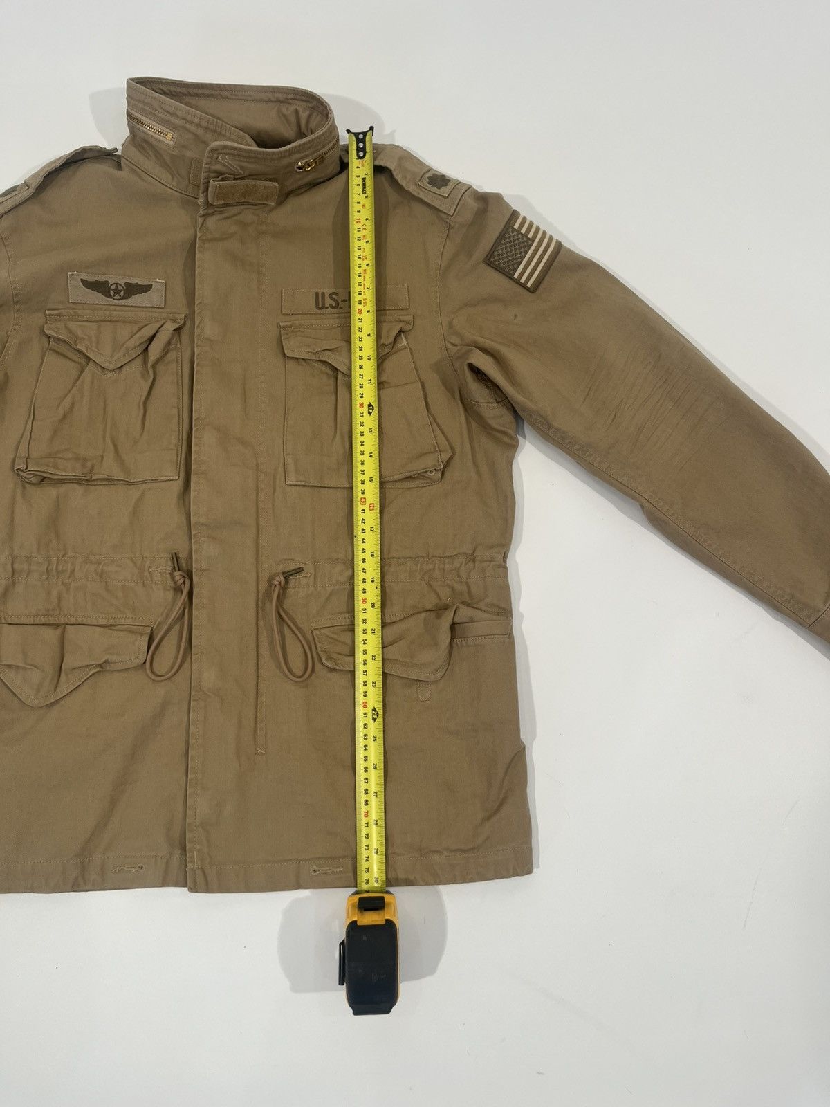 Polo Ralph Lauren Polo Ralph Lauren Military Field Jacket US RL - Rare Beige Size US L / EU 52-54 / 3 - 3 Thumbnail