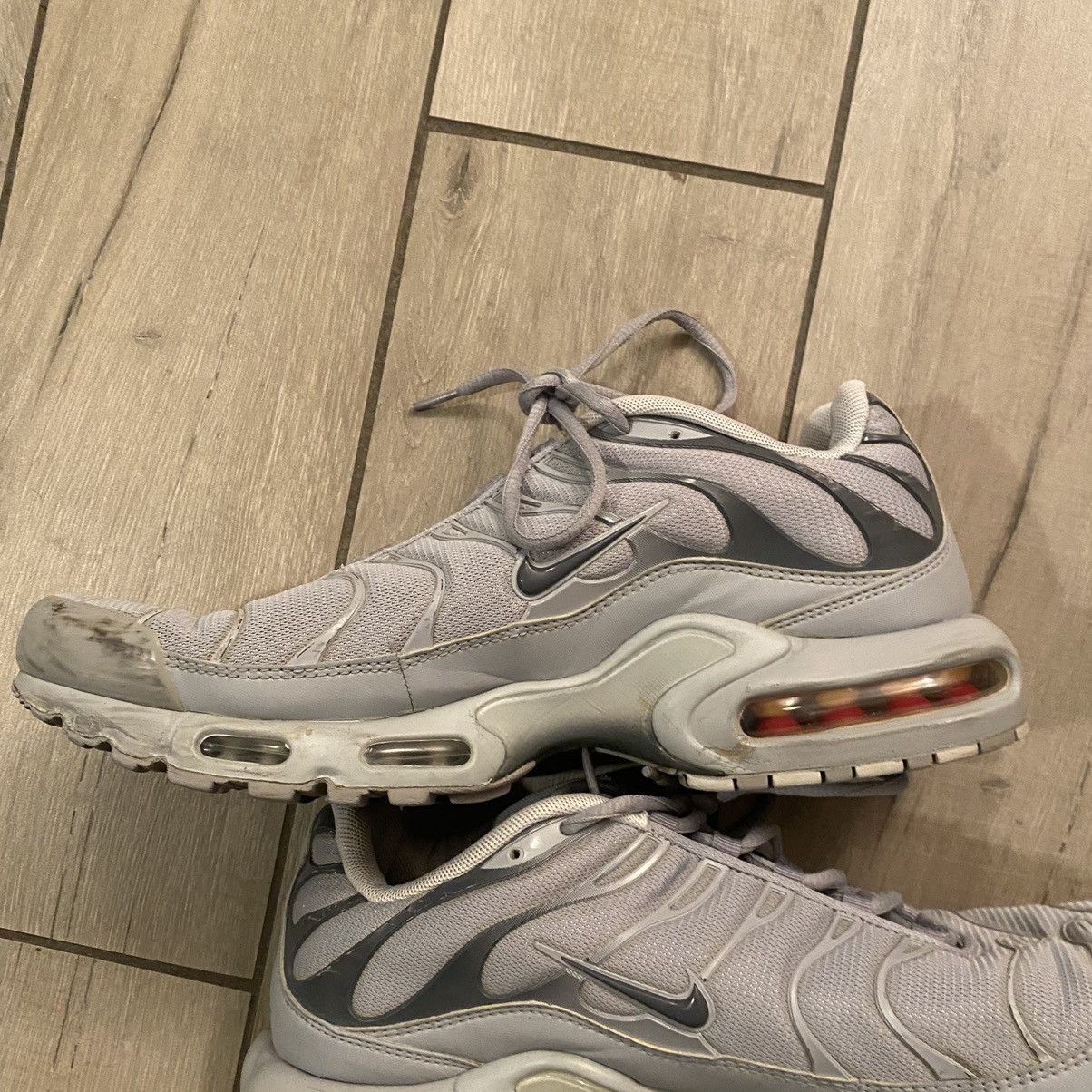 Nike × Nike ACG × Stussy Vintage Y2K Grey Nike Airmax TN Chunky Shoes 11.5 Men’s Size US 11.5 / EU 44-45 - 16 Thumbnail