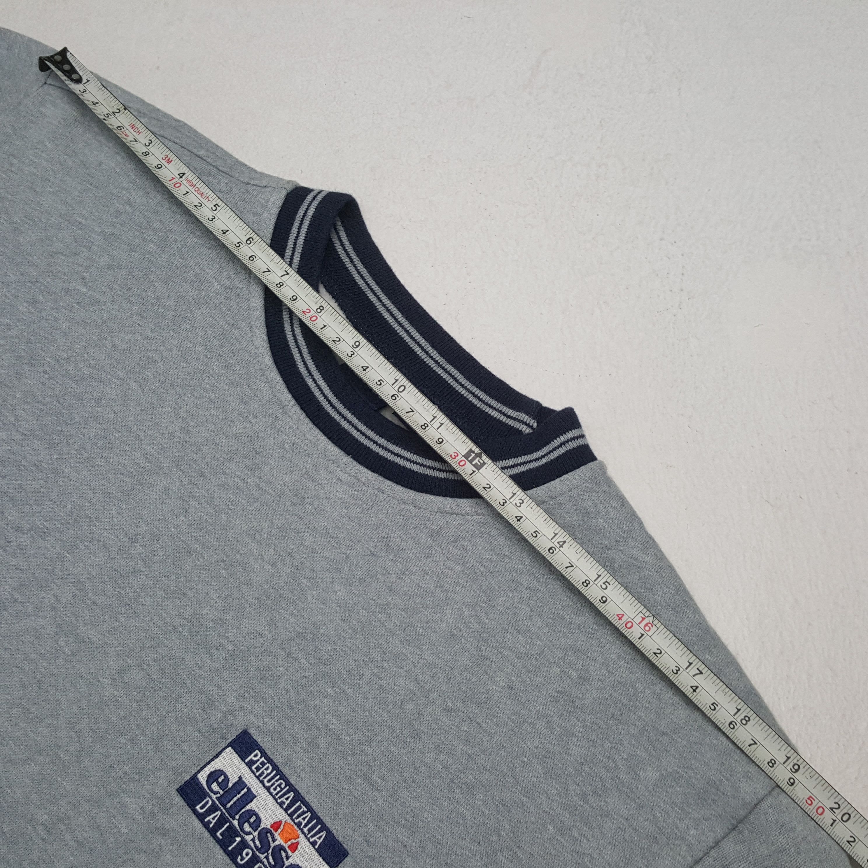 Ellesse × Vintage Vintage ELLESSE Italian Sportswear Sweatshirt C287N17 Size US M / EU 48-50 / 2 - 5 Thumbnail