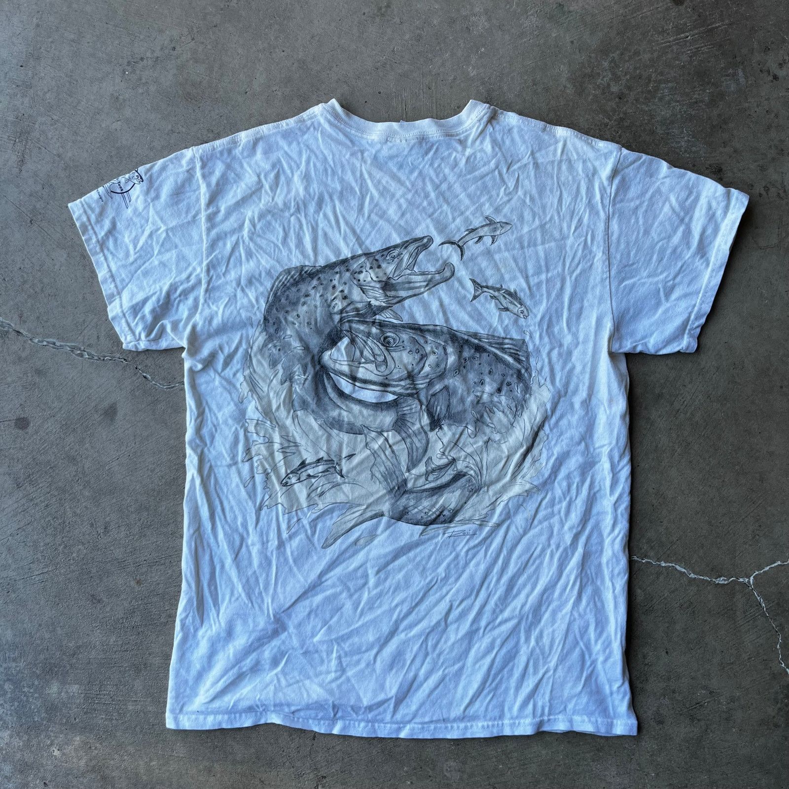 ★25SS★Superman X Kith Just Us Vintage Tee Superman | Kith Just Us Vintage Tee - White