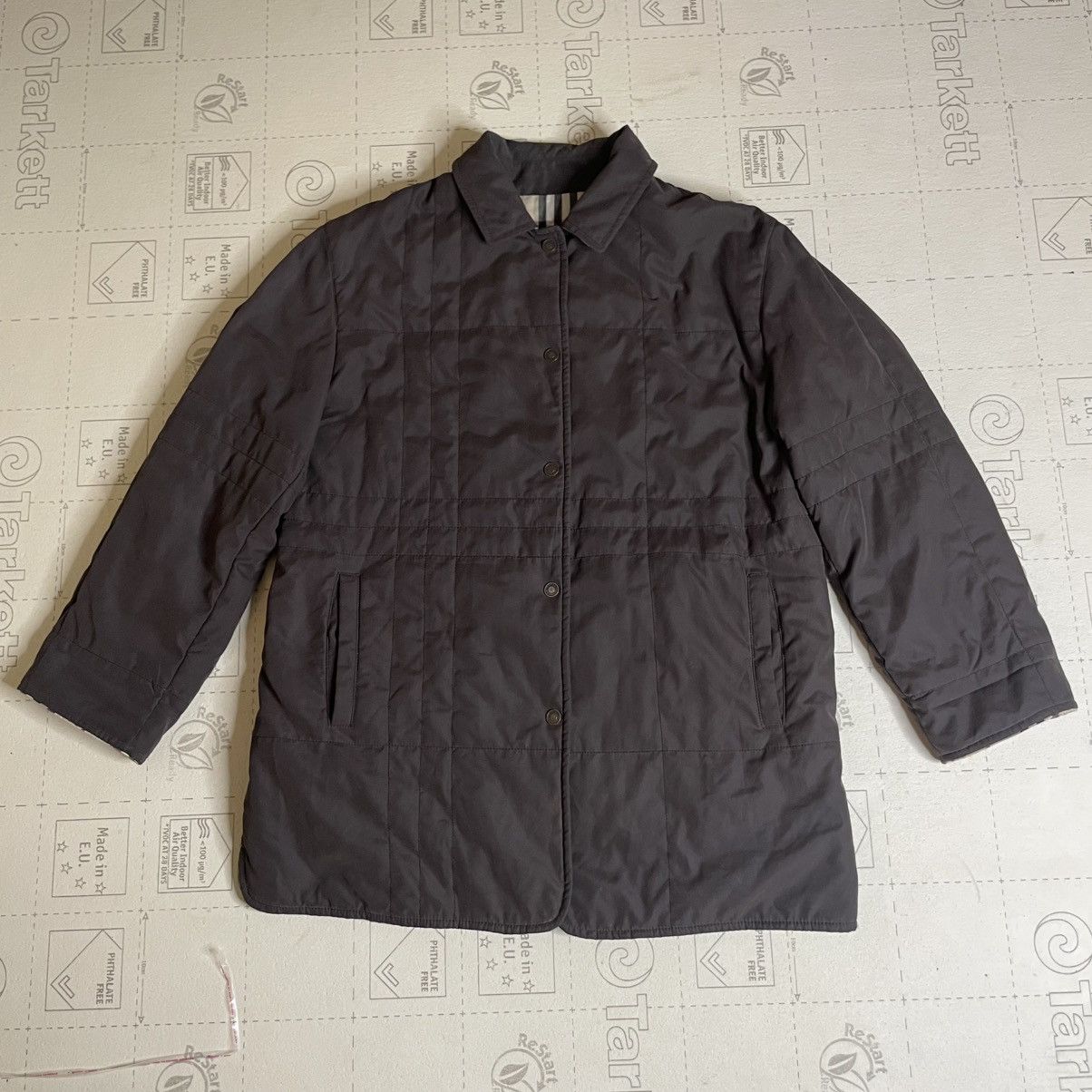Burberry Burberry Quilted VINTAGE Jacket Nova check Diamond women's Size L / US 10 / IT 46 - 6 Thumbnail