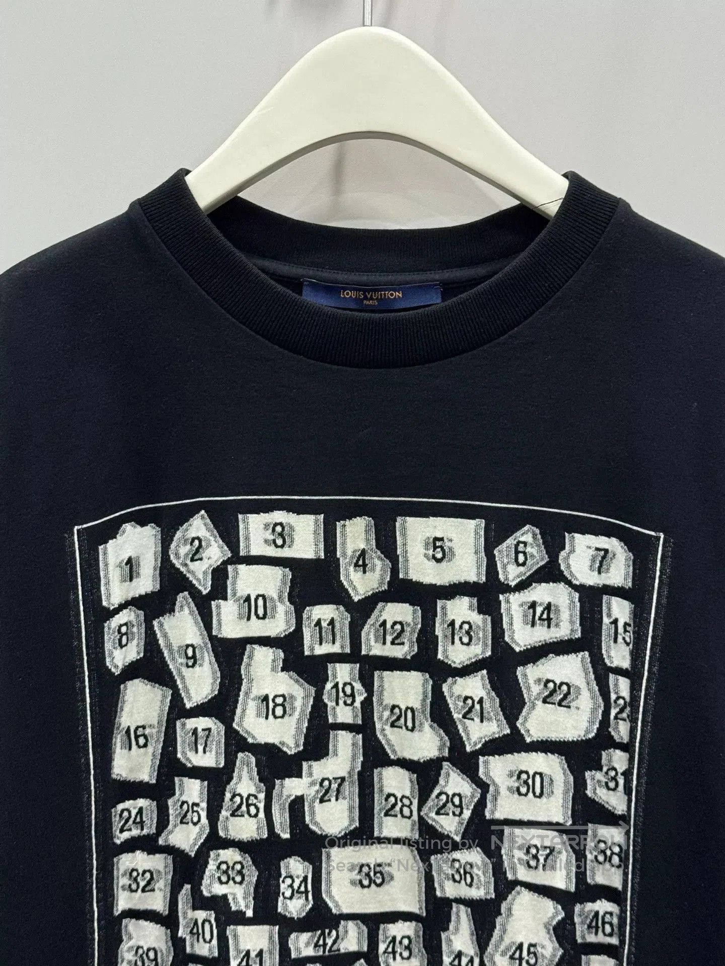 Louis Vuitton louis vuitton black graphic short sleeve tee. Size US M / EU 48-50 / 2 - 3 Thumbnail