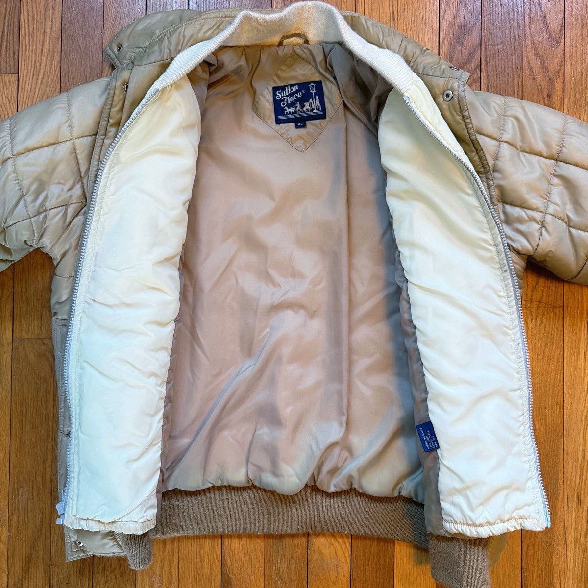 Sutton Studio Vintage Sutton Place Puffer Jacket Coat Size US XL / EU 56 / 4 - 4 Thumbnail