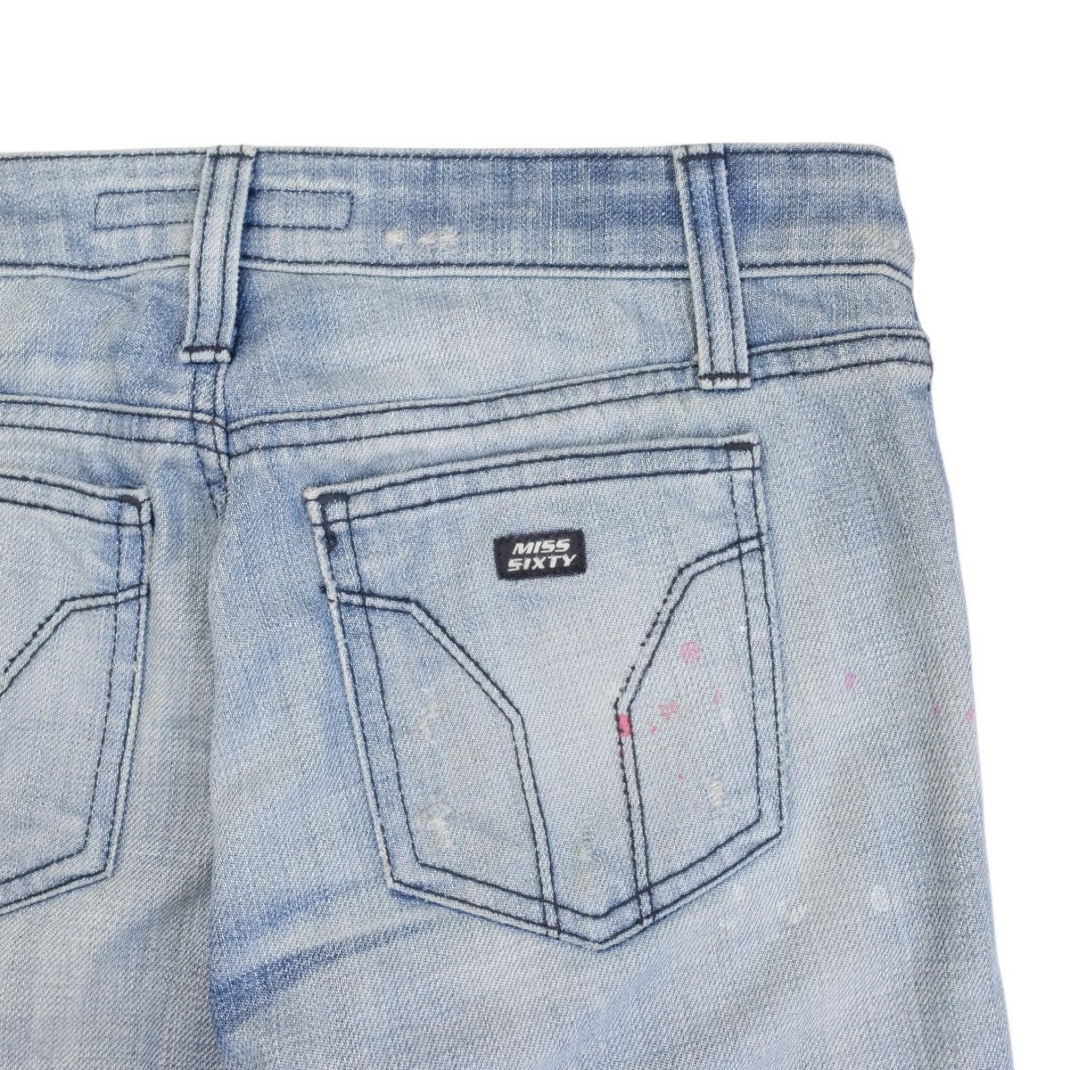Miss Sixty Miss Sixty SS04 Lightning Bolt Jeans Size 27" / US 4 / IT 40 - 11 Thumbnail