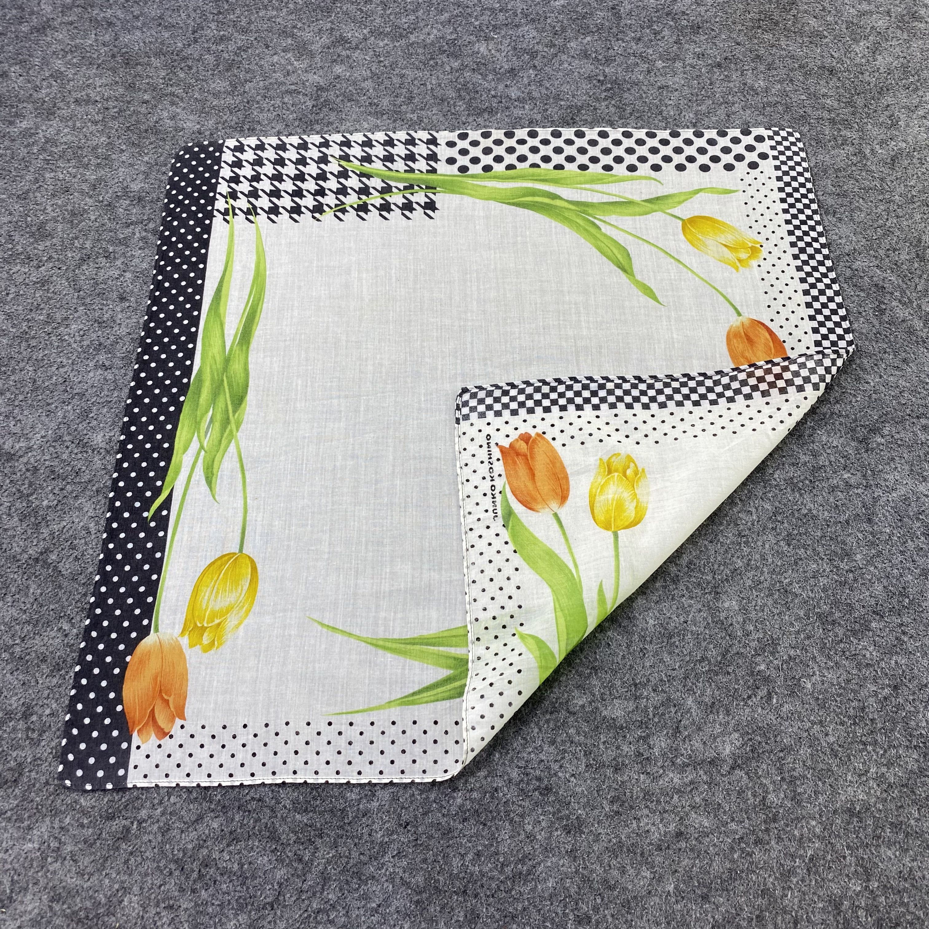 Japanese Brand Junko Koshino Handkerchief / Bandana / Neckerchief-B2362 Size ONE SIZE - 6 Thumbnail