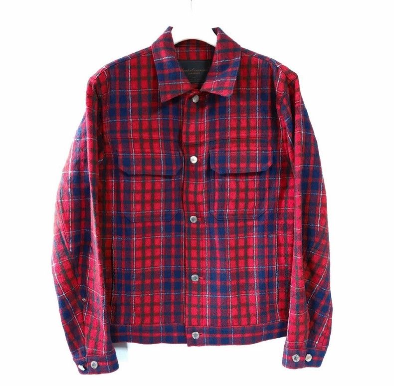UNDERCOVER 2002AW witch period plaid wool jacket 2505-Nexta
