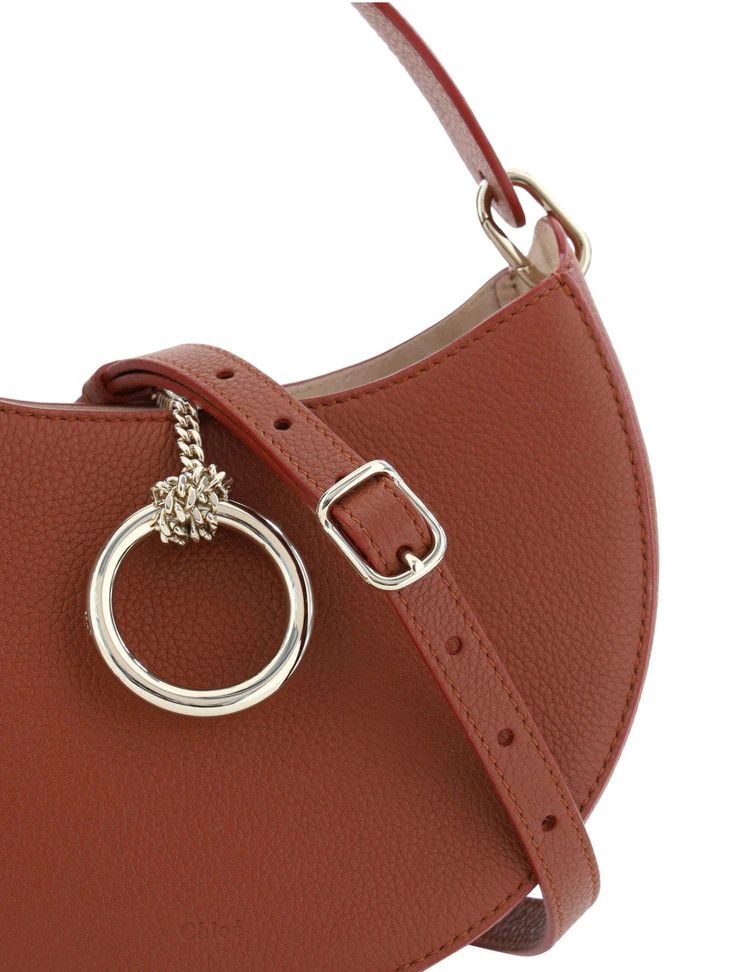 Chloe o1loc1c1024 Size: OS / Arlene Small Hobo Bag in Smoker Red Size ONE SIZE - 4 Thumbnail