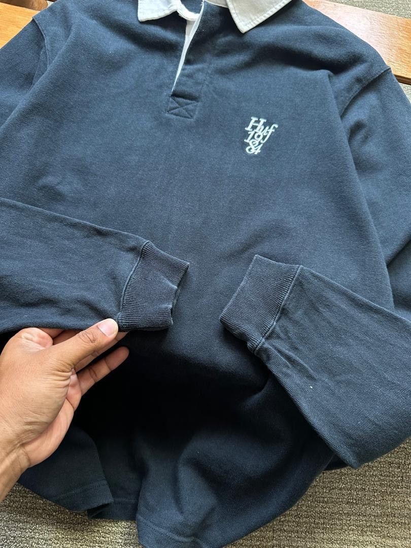 Huf HUF STREETWEAR RUGBY SHIRT Size US M / EU 48-50 / 2 - 3 Thumbnail