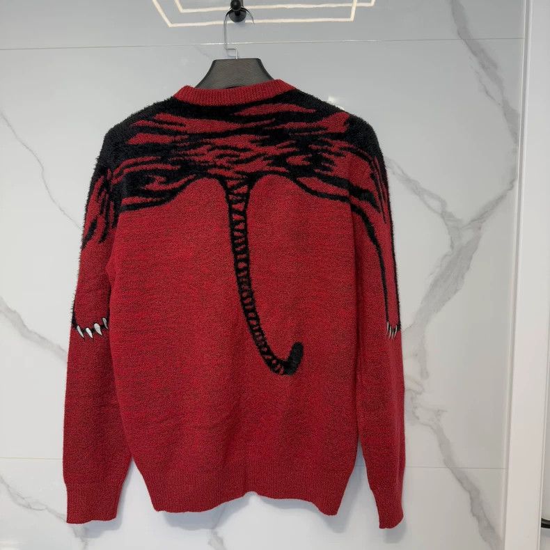 Kenzo Kenzo Round neck knitted long-sleeved sweater Size L / US 10 / IT 46 - 2 Thumbnail