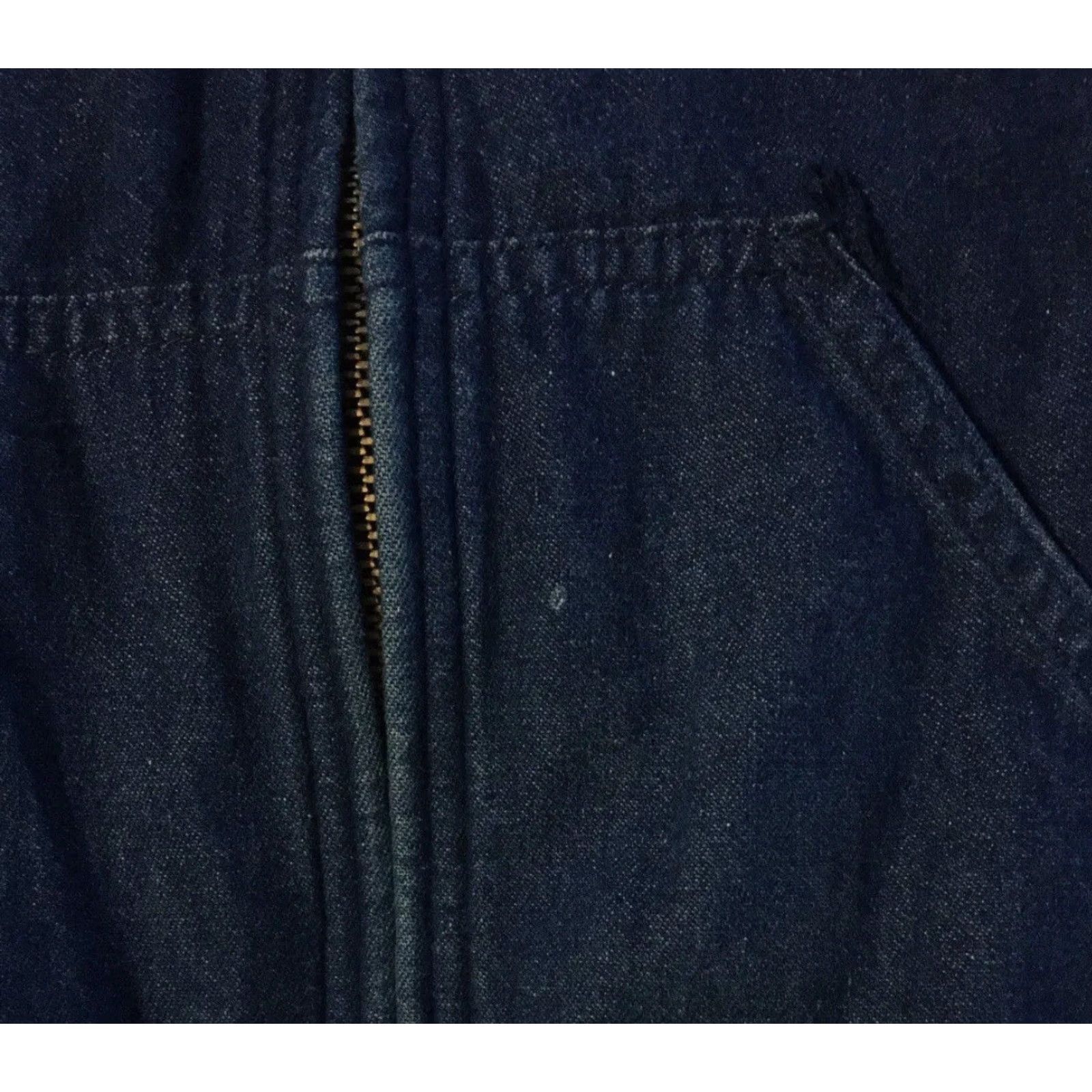 Vintage VINTAGE 60s Key Imperial Faded Denim Jacket L USA Jean Trucker Grunge Biker Punk 70s Size US 33 - 6 Thumbnail