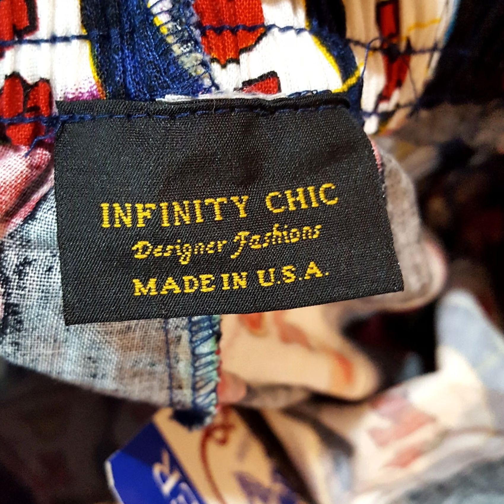 Vintage VINTAGE Infinity Chic Casino Slot Machine Lucky 7 Women's M Retro High Waist Shorts Size 26" / US 2 / IT 38 - 6 Thumbnail
