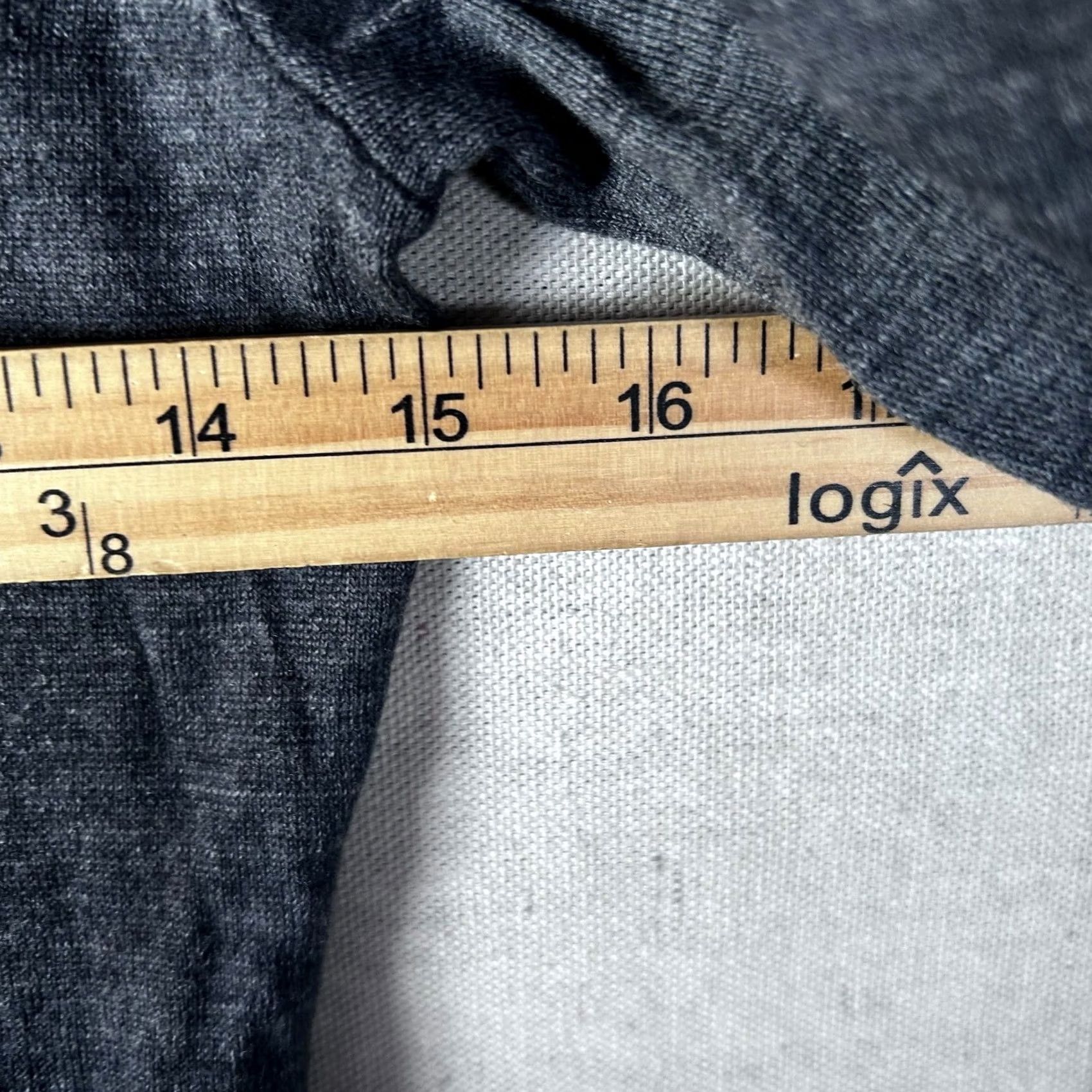 J.Crew J.Crew Womens Size M Charcoal Gray 100% Merino Wool Long Sleeve Crewneck Sweater Size M / US 6-8 / IT 42-44 - 6 Thumbnail