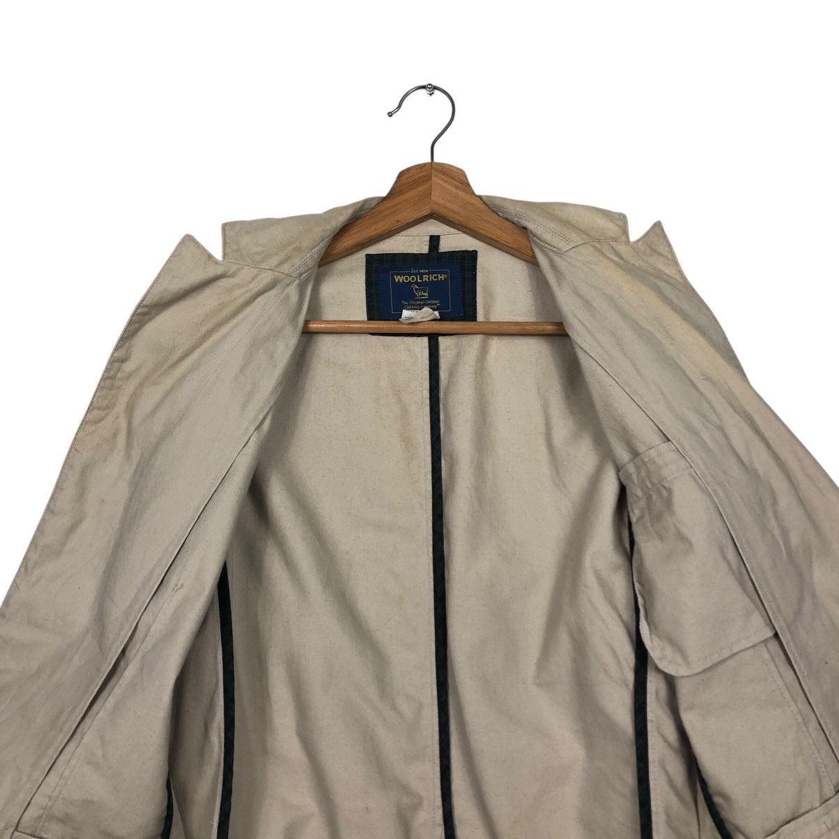 Japanese Brand 📌Cropped Chore Worker Jacket Woolrich Size US L / EU 52-54 / 3 - 15 Thumbnail