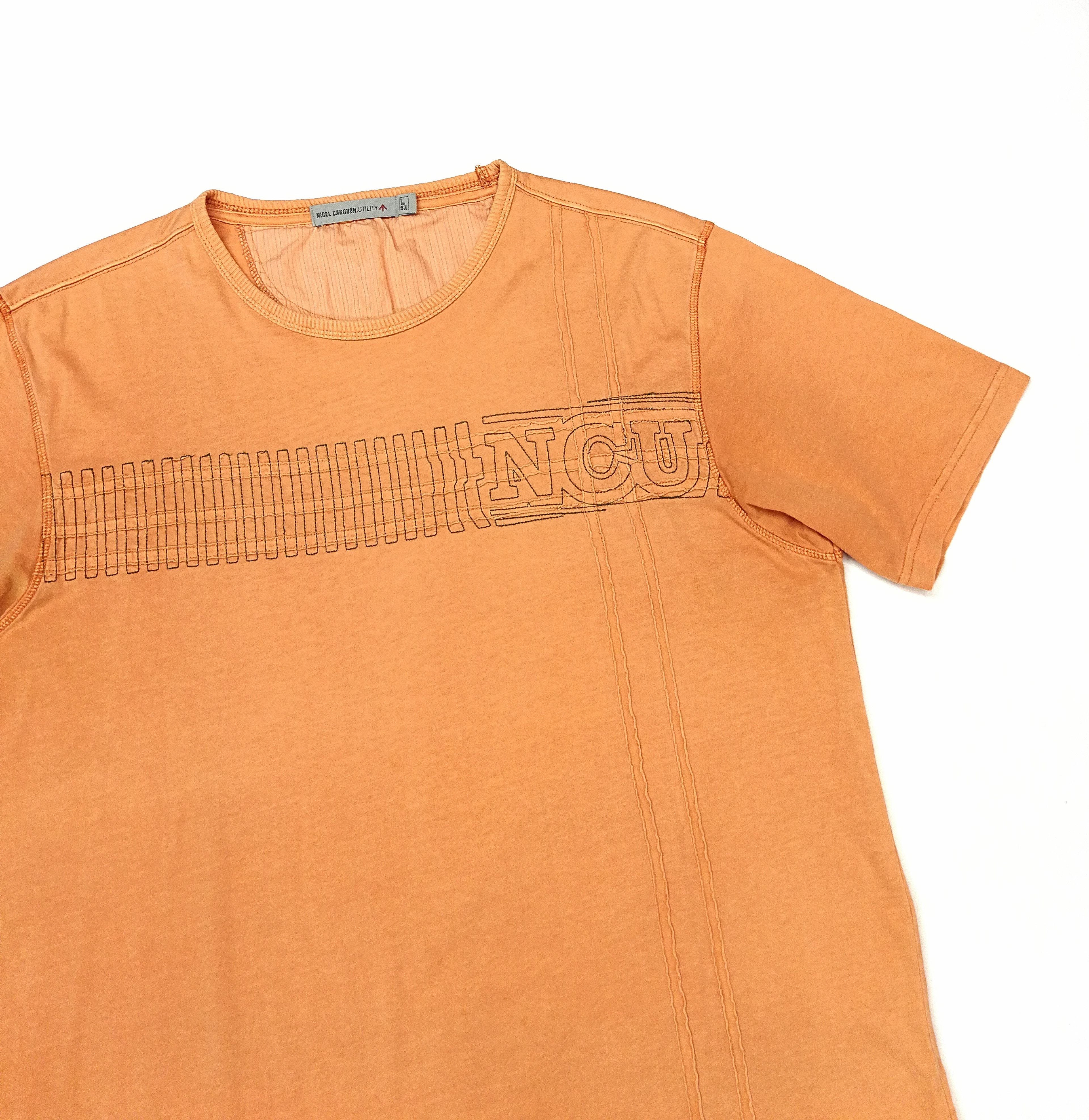 Designer × Nigel Cabourn Nigel Cabourn Utility T-Shirt Embroridered Logo Size US L / EU 52-54 / 3 - 3 Thumbnail