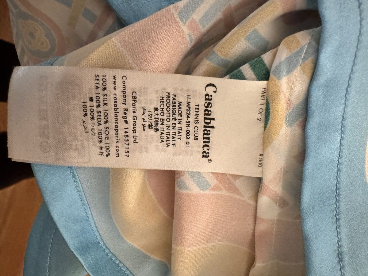 Casablanca Casablanca men’s silk shitt Size US XS / EU 42 / 0 - 6 Thumbnail