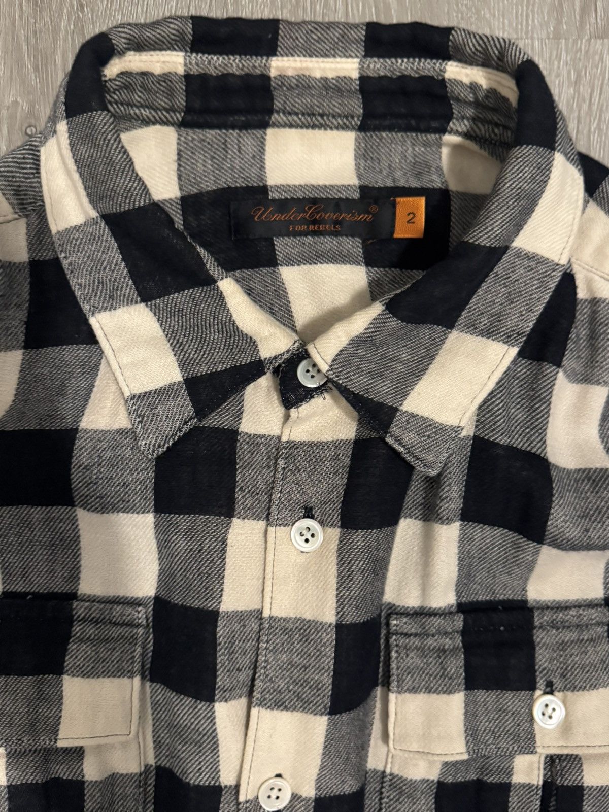 Undercover Undercover SS06 “T” Hybrid Flannel Shirt Size US S / EU 44-46 / 1 - 4 Thumbnail