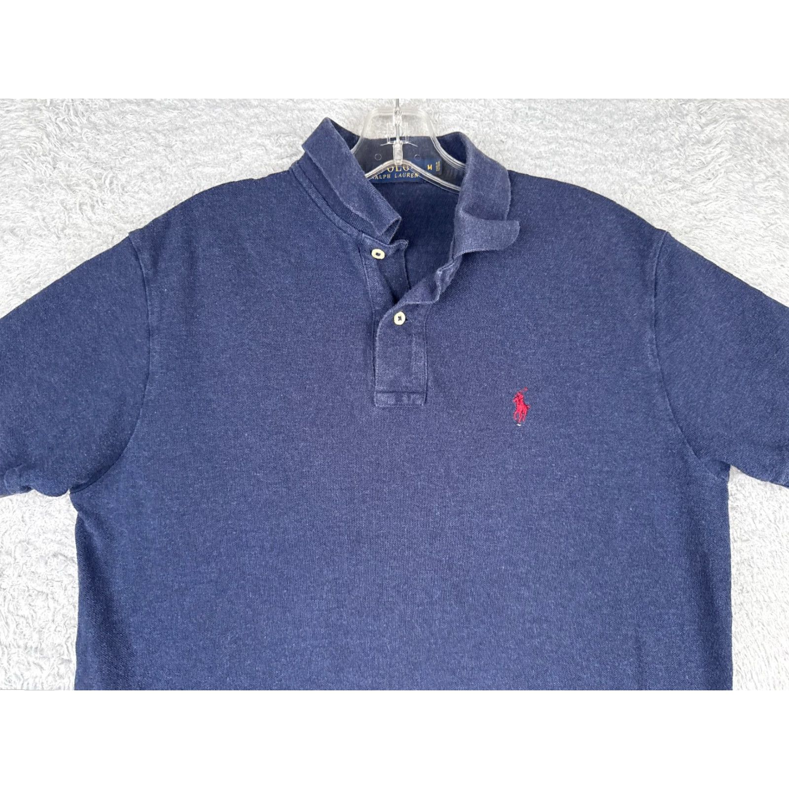 Polo Ralph Lauren Polo Ralph Lauren Polo Shirt Men Medium Blue 100% Cotton Short Sleeve Slim Fit Classic Golf Rugby Size US M / EU 48-50 / 2 - 4 Thumbnail