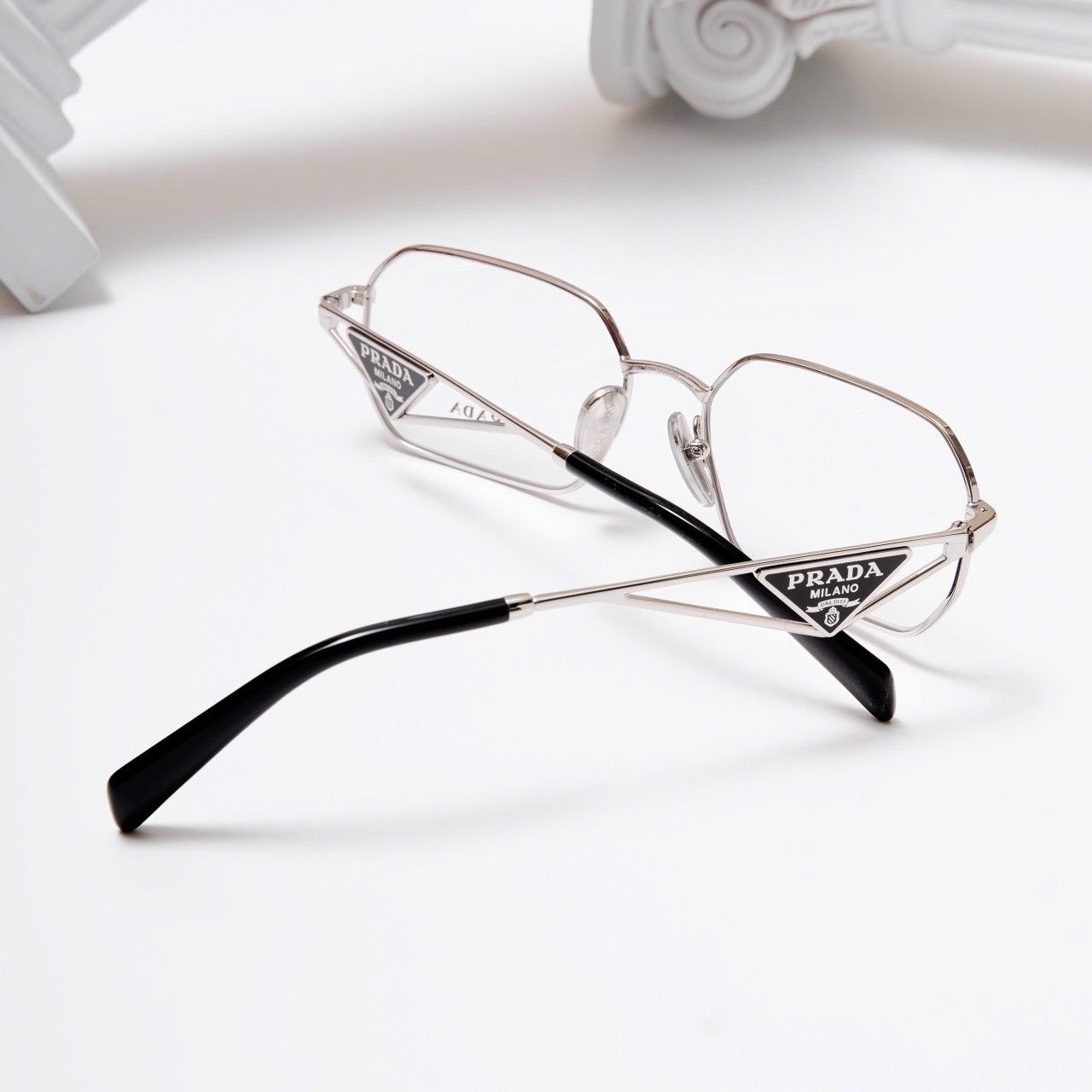 Prada PRADA 0PR A53V 1BC1O1 GLASSES Size ONE SIZE - 8 Thumbnail