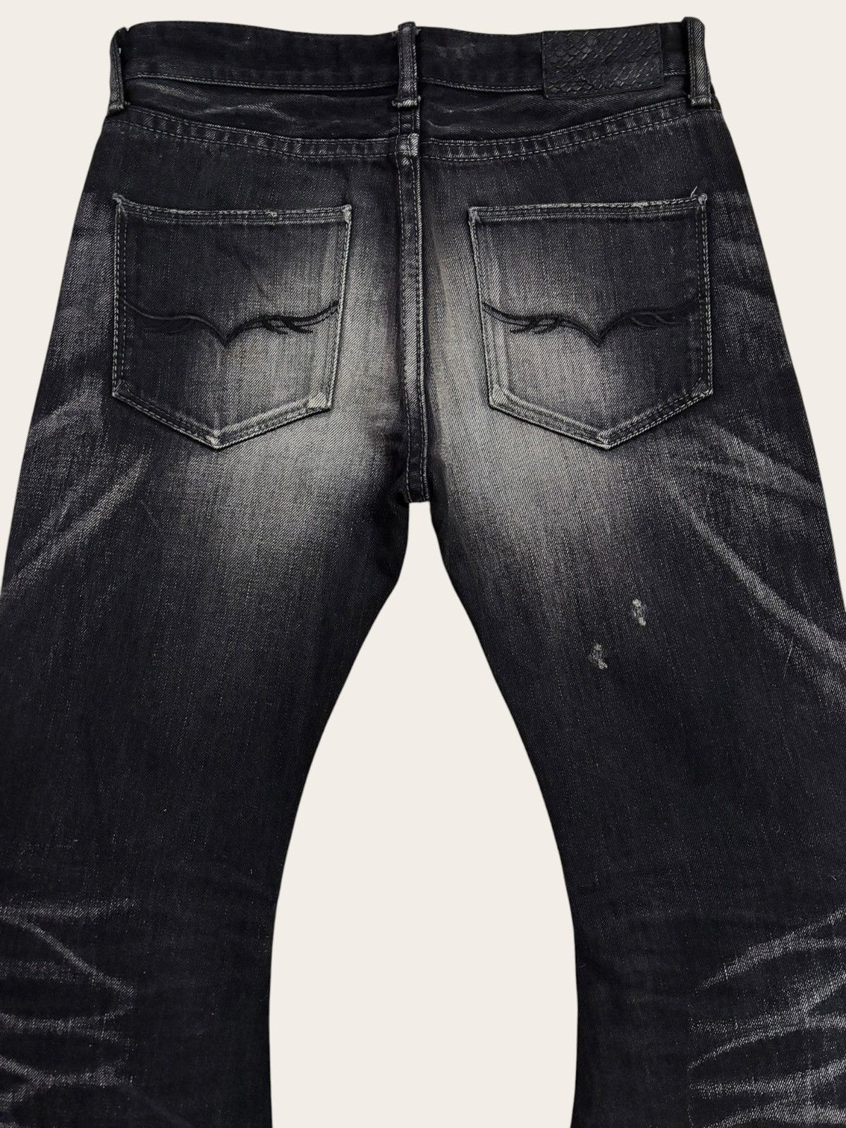 If Six Was Nine Japan Grunge FUGA Gostar De Fuga Curve Jeans Size US 29 - 8 Thumbnail