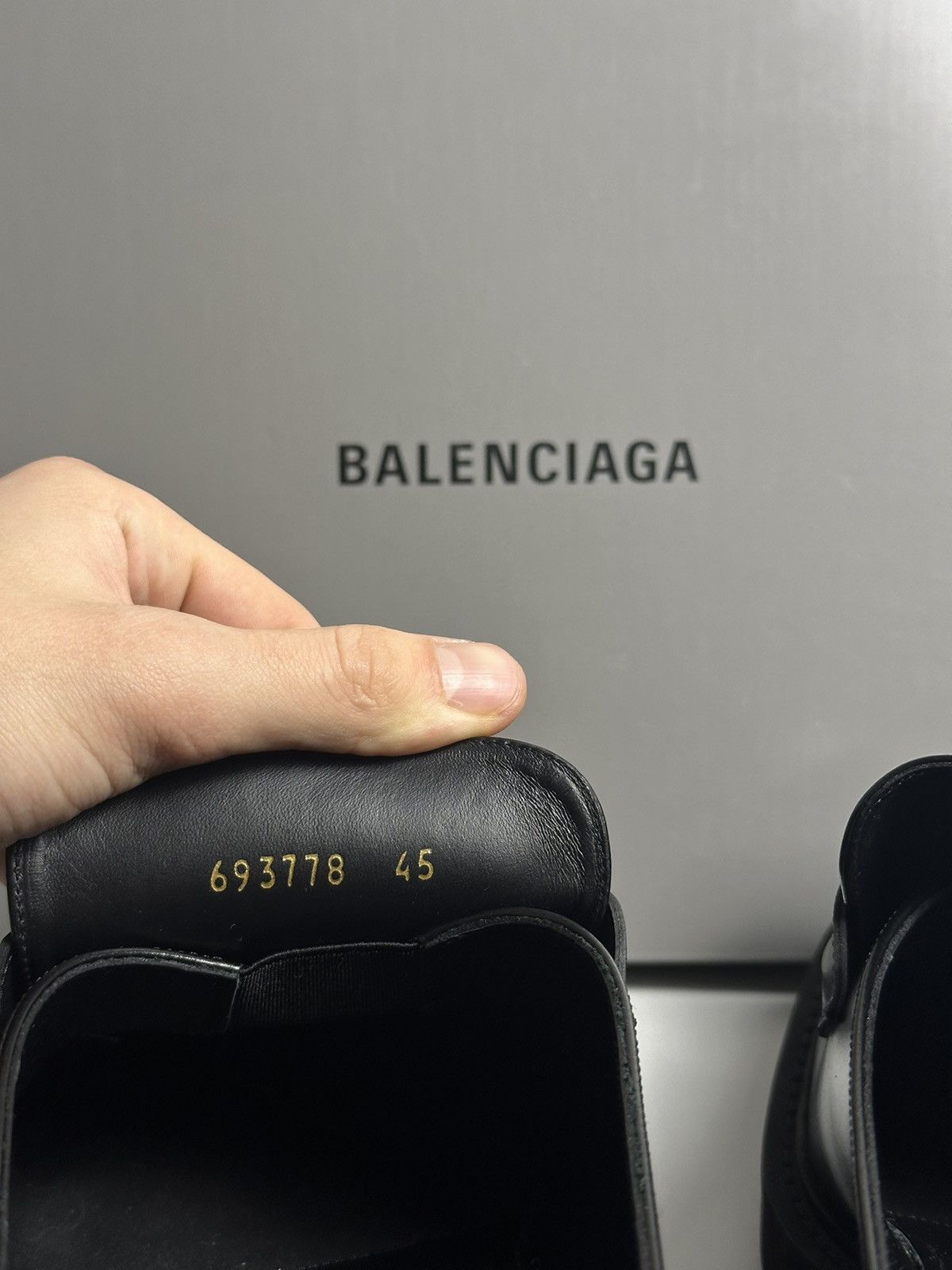 Balenciaga Balenciaga Inspector Leather 40mm Mule Size US 12 / EU 45 - 8 Thumbnail