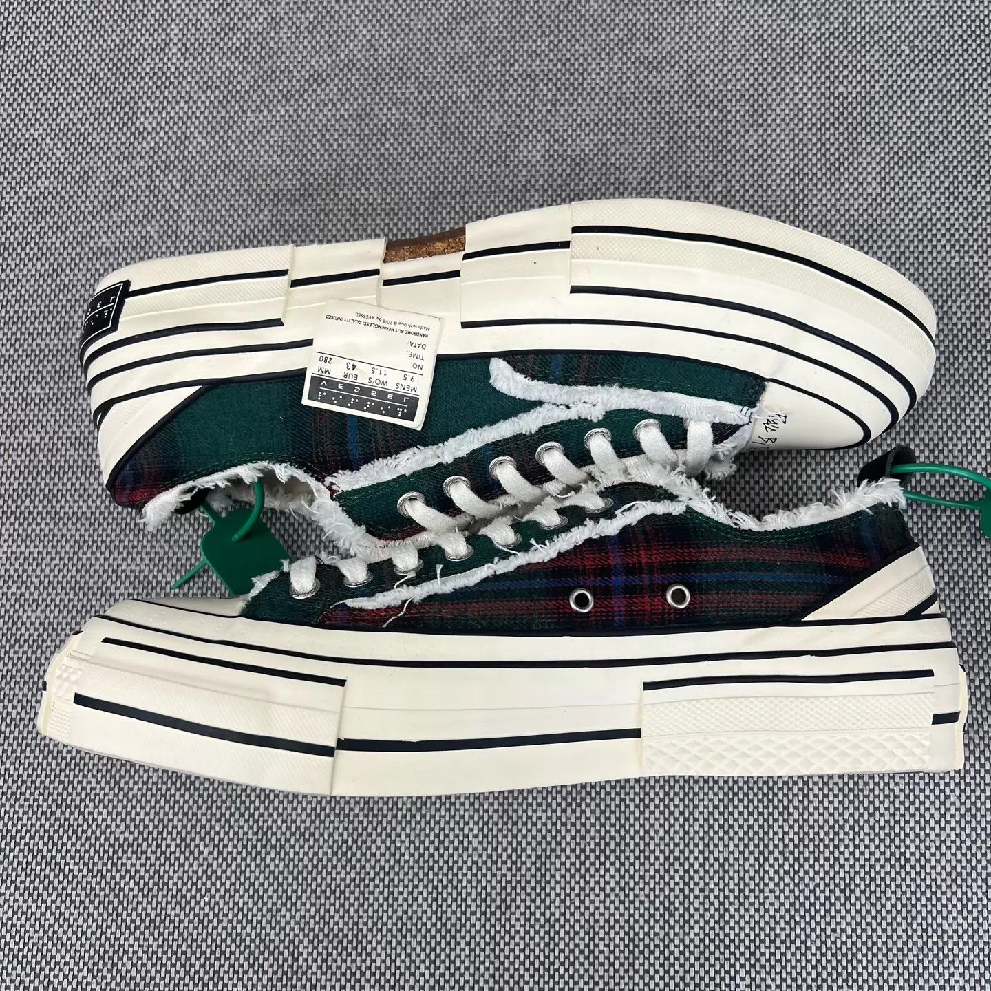 Other Vanness Wu Canvas Green Sneaker EU43 Like New Size US 10 / EU 43 - 3 Thumbnail