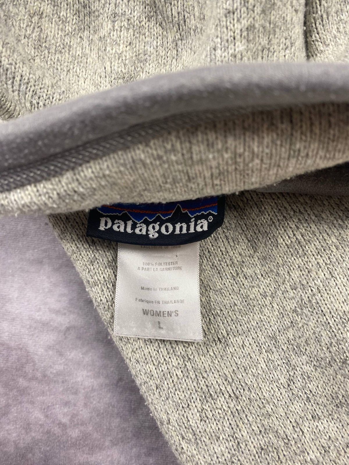 Patagonia PATAGONIA Micro Fleece Full Zip Jacket 2000s Gray Size L Size L / US 10 / IT 46 - 3 Thumbnail
