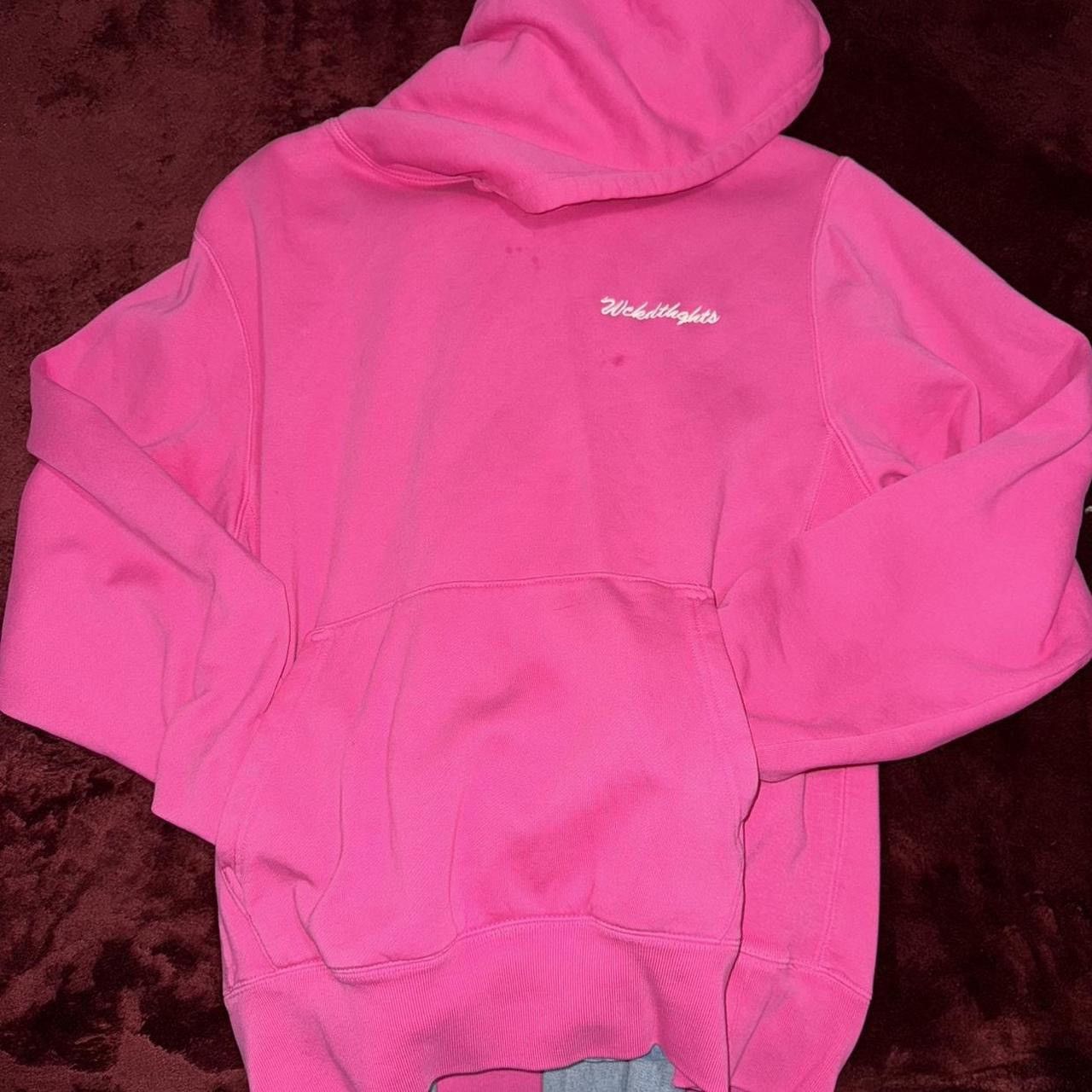 wckdthghts Wcked Thghts ‘Klux Busters’ Pink Hoodie Size US S / EU 44-46 / 1 - 2 Thumbnail