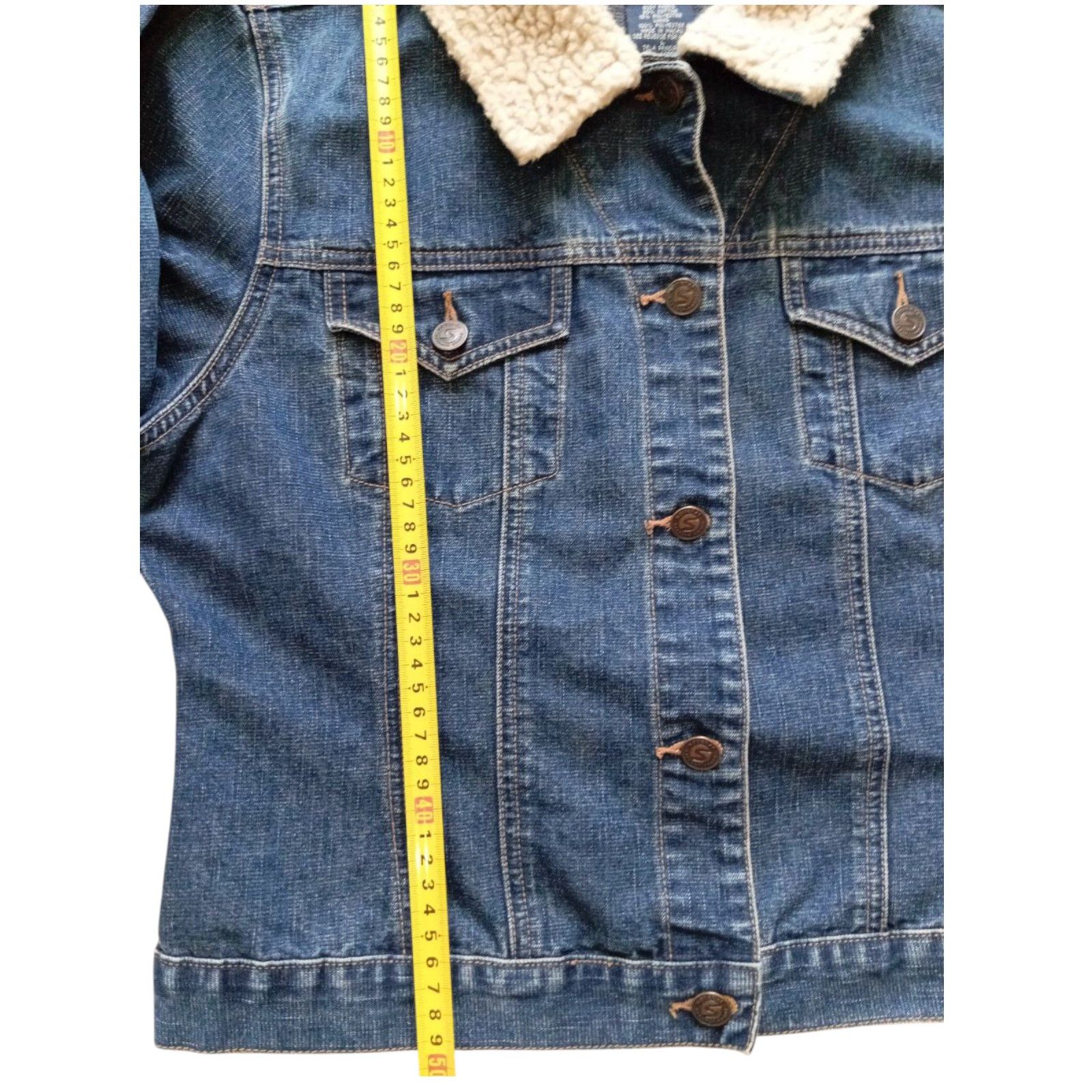 Other Squeeze Stephen Hardy Sherpa Jean Jacket L Size US L / EU 52-54 / 3 - 11 Thumbnail