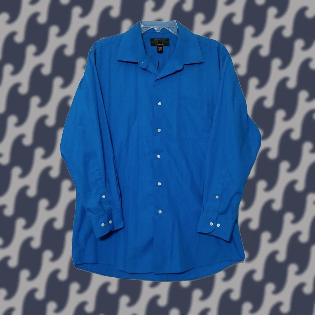 alexander julian dress shirts "Spacedyed" Windowpane Shirt Machine washable. Alexander Julian Shirts | Alexander
