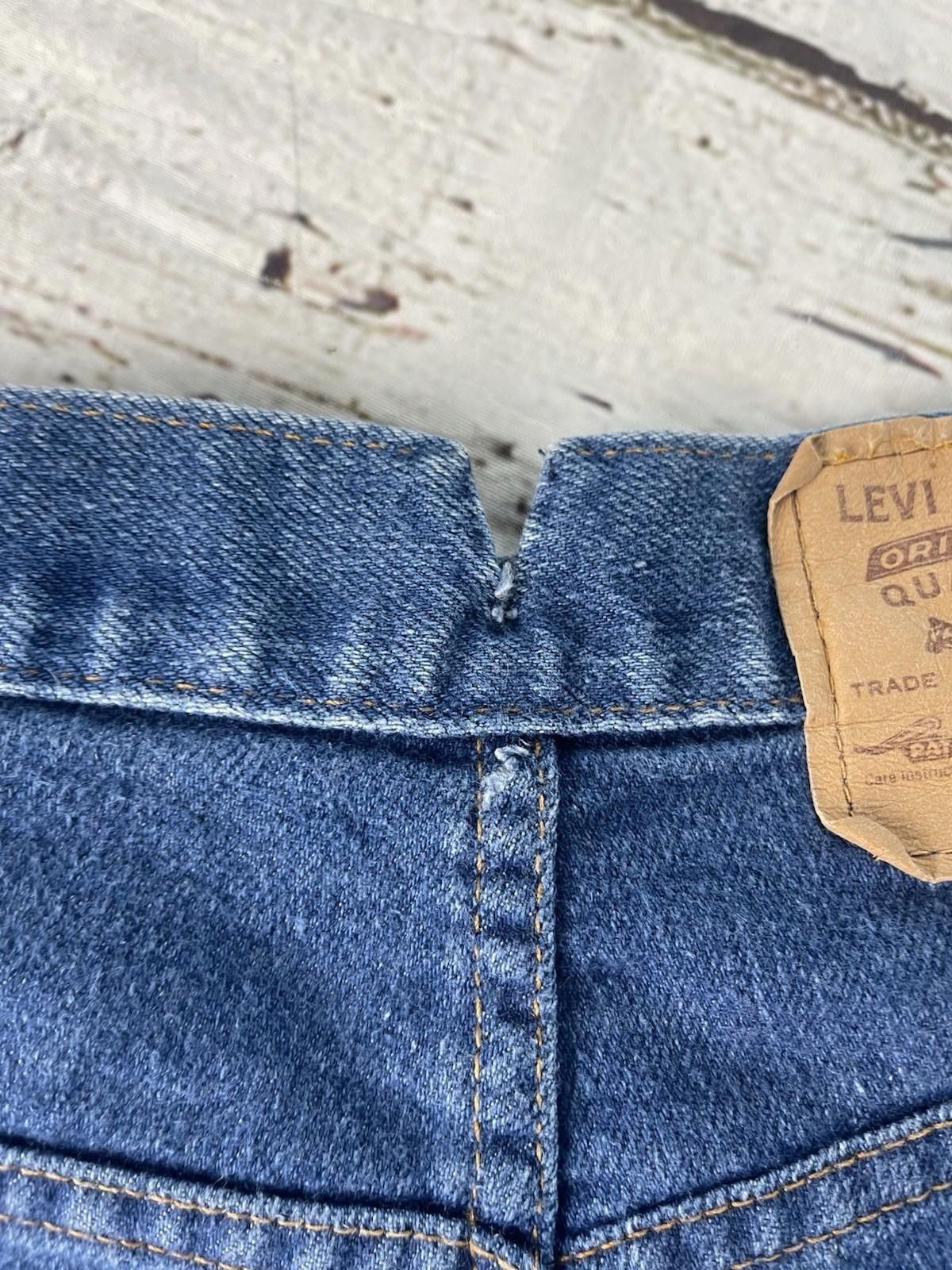 Levi's Vintage 80s Levi’s 517 Orange Tab Custom Cut Off 26 Shorts Size US 26 / EU 42 - 8 Thumbnail