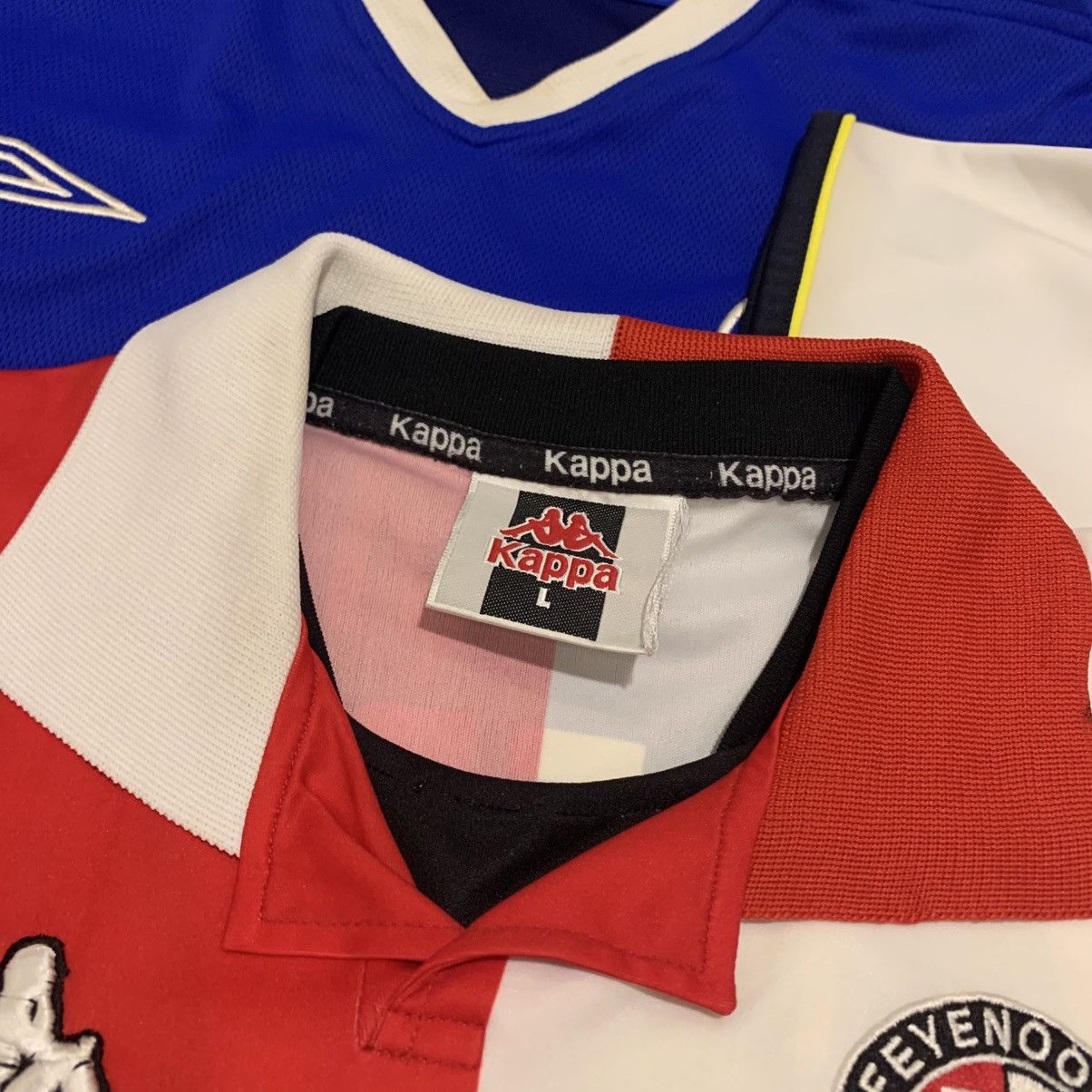 Kappa Feyernoord Home 2001 Size US L / EU 52-54 / 3 - 3 Thumbnail