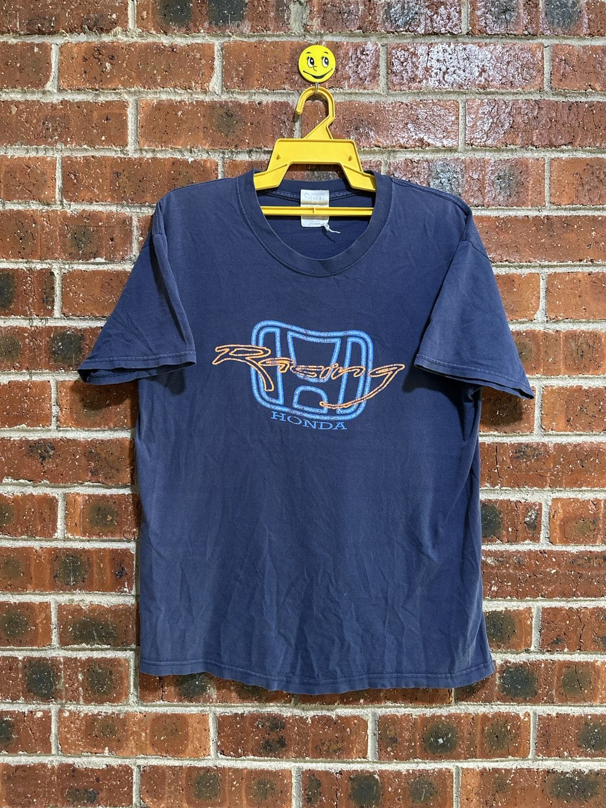 Honda × Japanese Brand × Vintage Vintage Honda Racing Sun Faded Tee Size US M / EU 48-50 / 2 - 1 Thumbnail