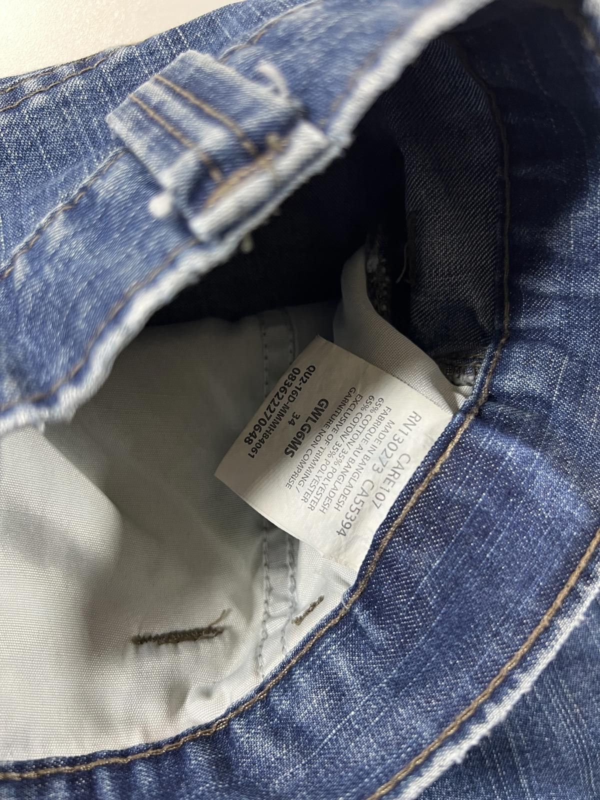 Wrangler Wrangler vintage Blue Denim Cargo Shorts 34 Size US 34 / EU 50 - 4 Thumbnail