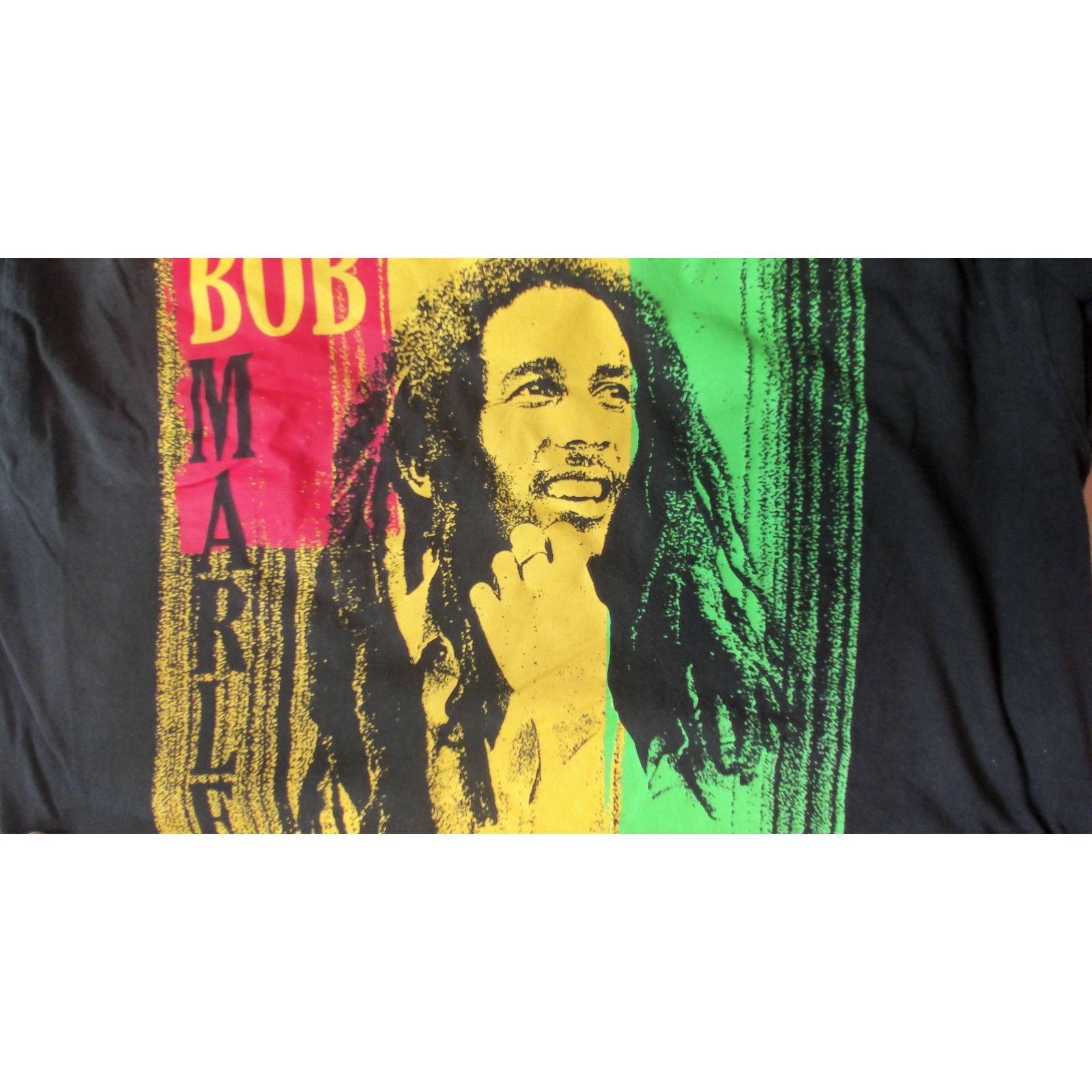 Zion Rootswear Bob Marley T-Shirt L Boxy Zion Rootswear 1945 Rasta Reggae Size US L / EU 52-54 / 3 - 6 Thumbnail