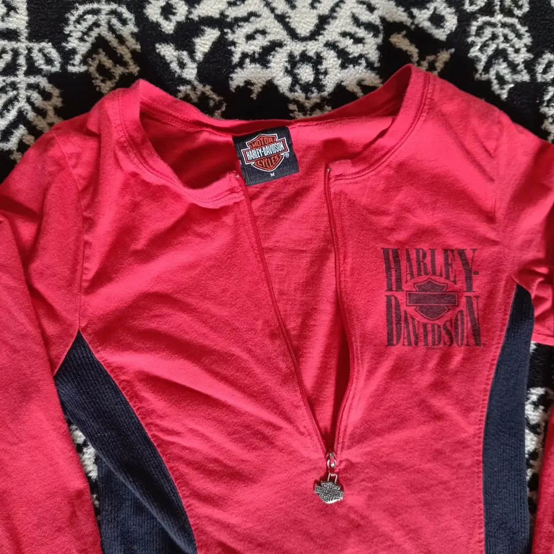 Harley Davidson Longsleeve Zip Harley Davidson Size S / US 4 / IT 40 - 6 Thumbnail
