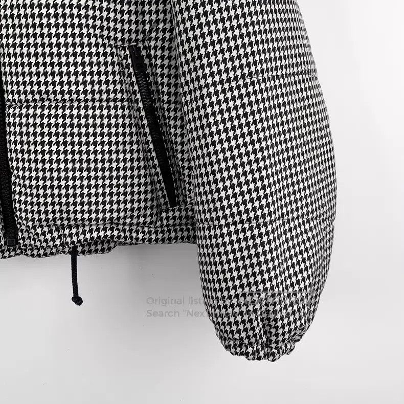 Dior Dior Black and white color-blocked checkered hooded zipper Size M / US 6-8 / IT 42-44 - 4 Thumbnail
