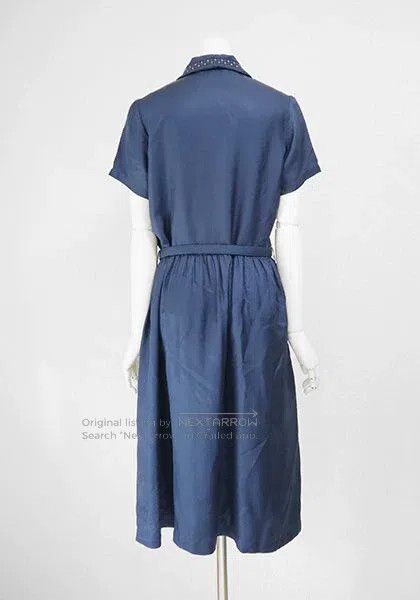 Comme des Garcons Comme des Garcons Denim Dress Size XS / US 0-2 / IT 36-38 - 2 Thumbnail