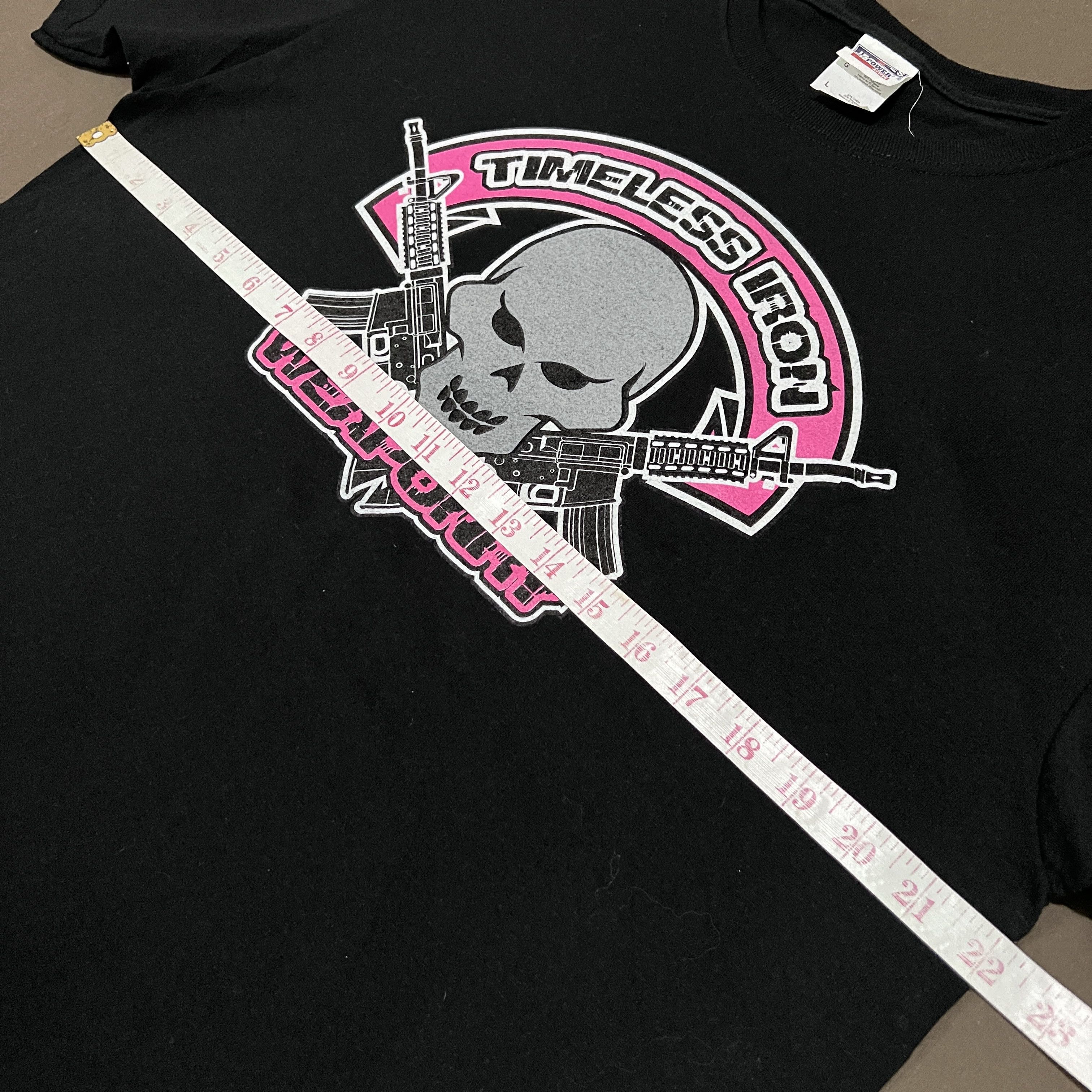 Vintage Vintage Y2K timeless iron weaponry Gun shop Promo Tee 911 Size US L / EU 52-54 / 3 - 6 Thumbnail
