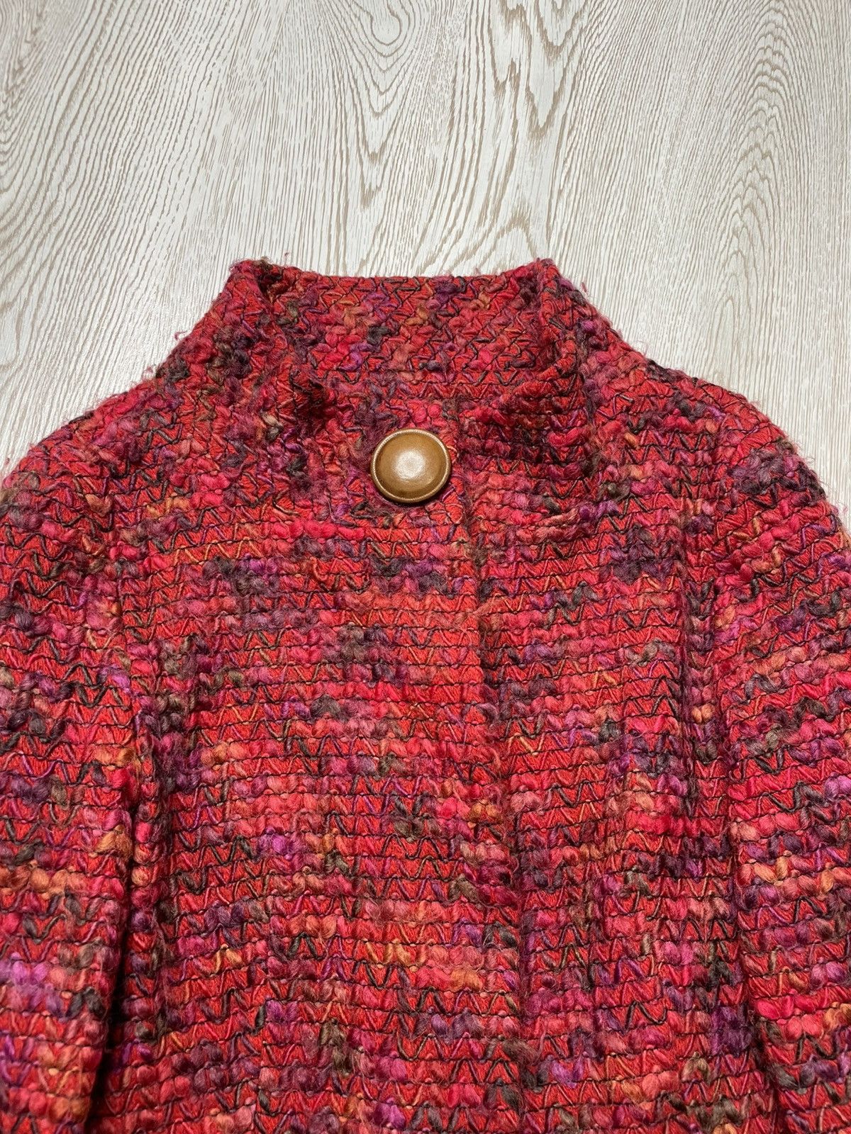 Adolfo Dominguez Adolfo Dominguez Wool Knit blazer size 40 Size S / US 4 / IT 40 - 4 Thumbnail