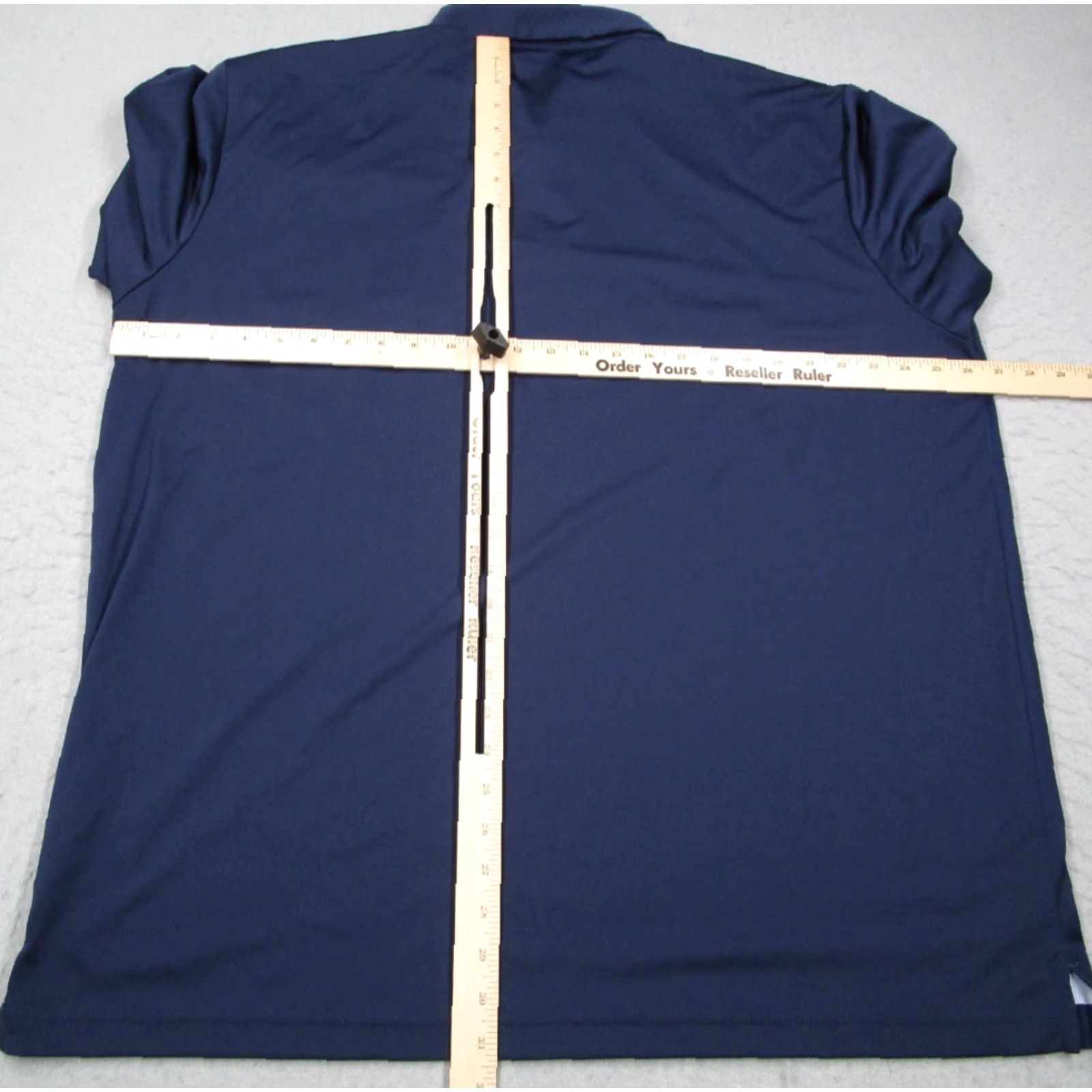 Callaway Callaway Polo Shirt Mens 2XL Dark Blue Opti Dri Striped Short Sleeve Golf Performance Polyester Polo Shirt Mens Regular Blue Size US XXL / EU 58 / 5 - 4 Thumbnail