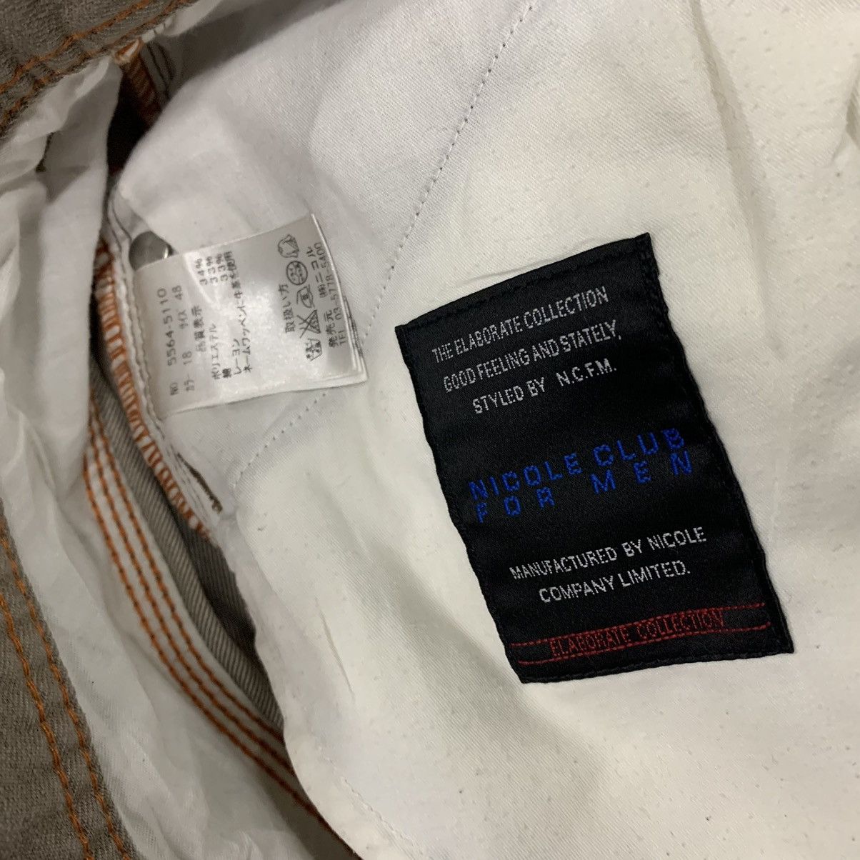 Nicole Club Archive nicole club for men chain pocket straight cut pnts Size US 32 / EU 48 - 4 Thumbnail