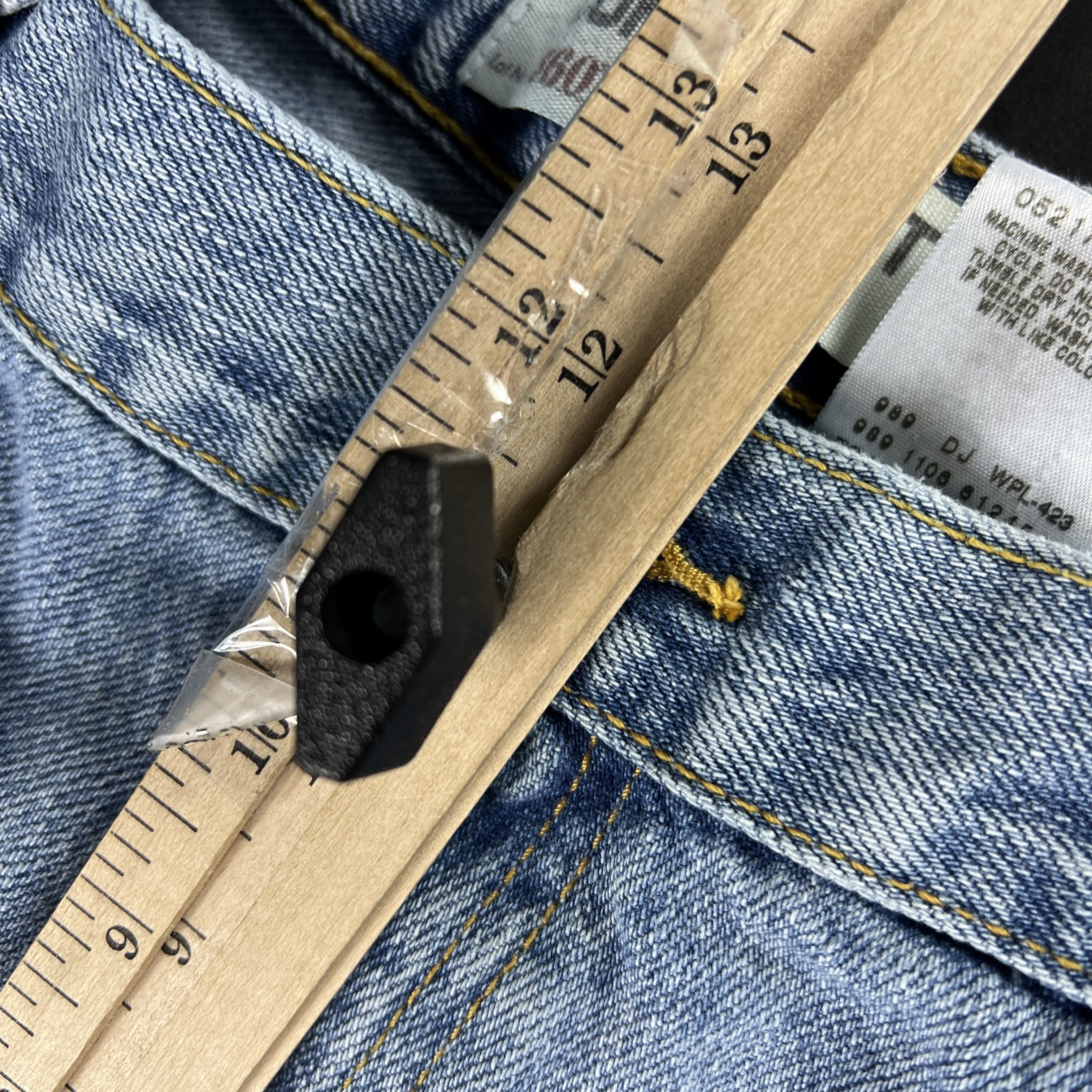 Levi's Y2K Levi's Jeans 560 Loose Tapered Blue Faded Cotton Denim Size US 36 / EU 52 - 23 Thumbnail