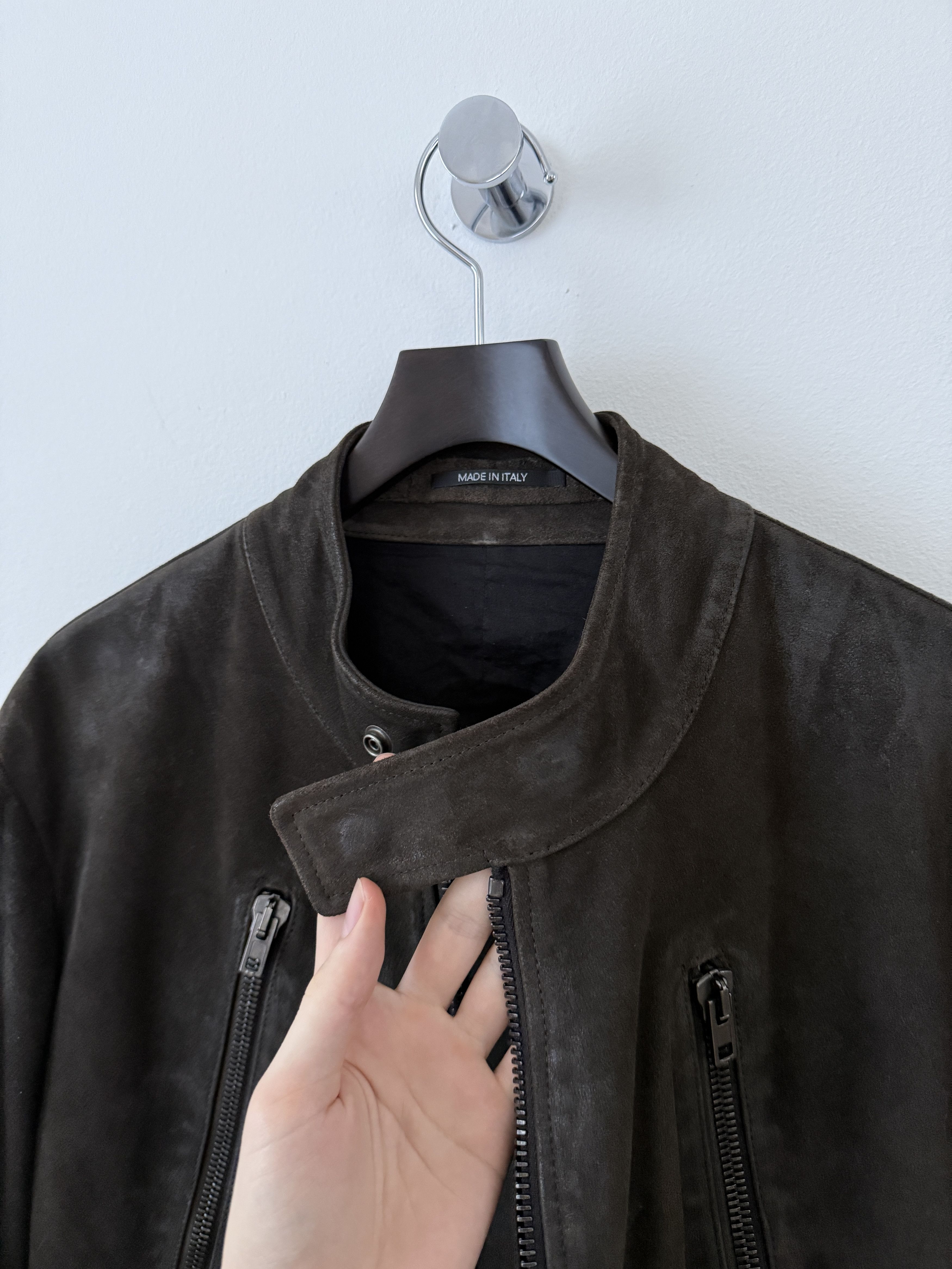 Maison Margiela 2014 5 Zip Leather Moto Jacket Size US M / EU 48-50 / 2 - 9 Thumbnail