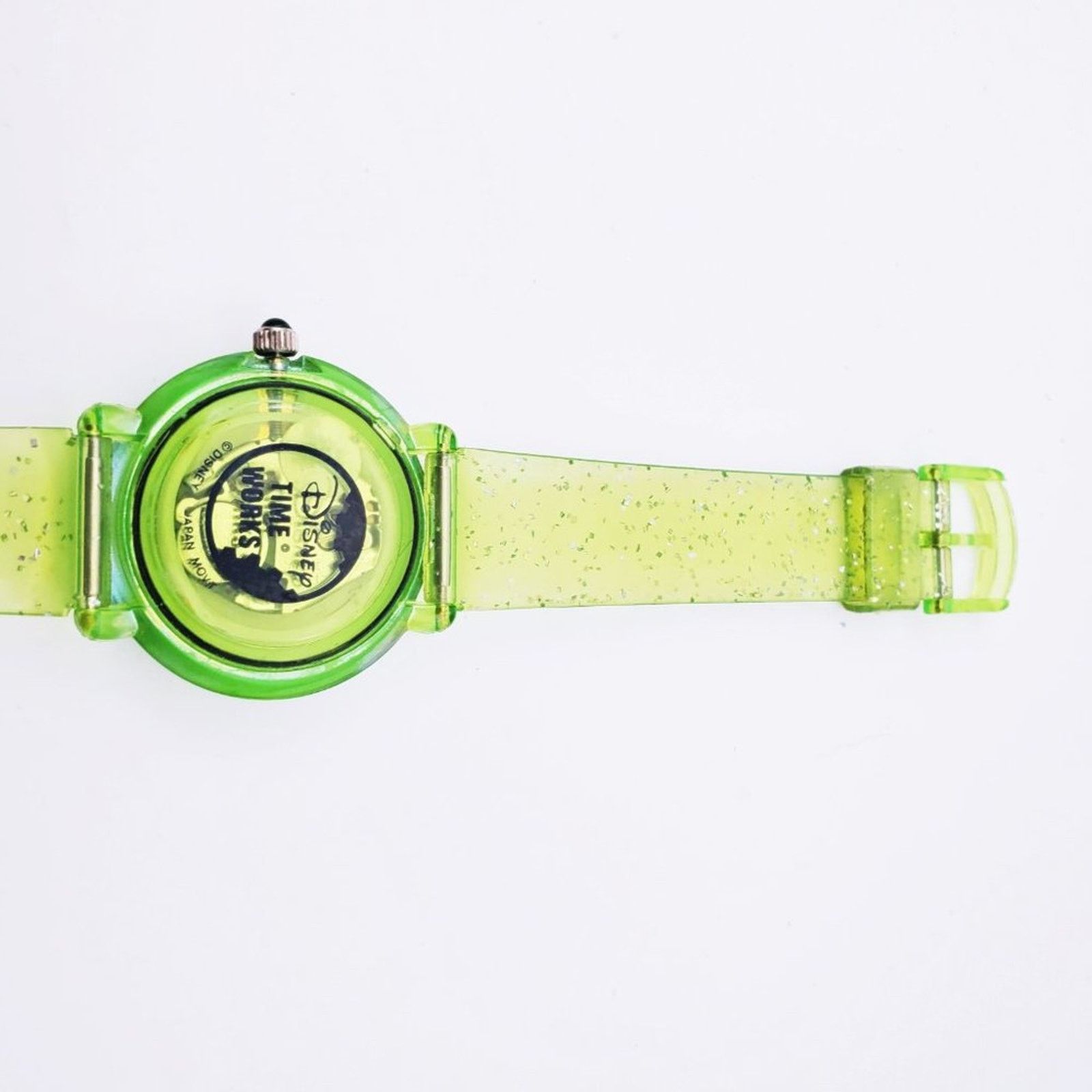 Disney Sparkle w This Disney Tinker Bell Green Rubber Sparkle Watch Size ONE SIZE - 6 Thumbnail