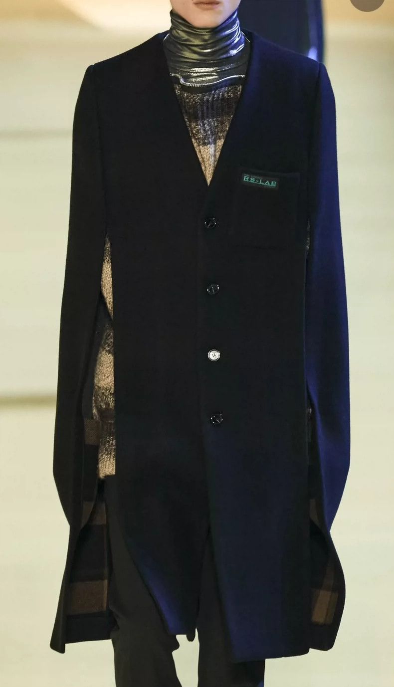 Raf Simons Raf simons 20 Autumn and Winter Coarse Wool Vest Size US S / EU 44-46 / 1 - 8 Thumbnail