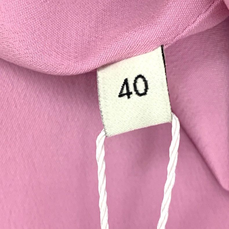 Gucci Gucci Pink mulberry silk doll collar short-sleeved dress Size S / US 4 / IT 40 - 7 Thumbnail